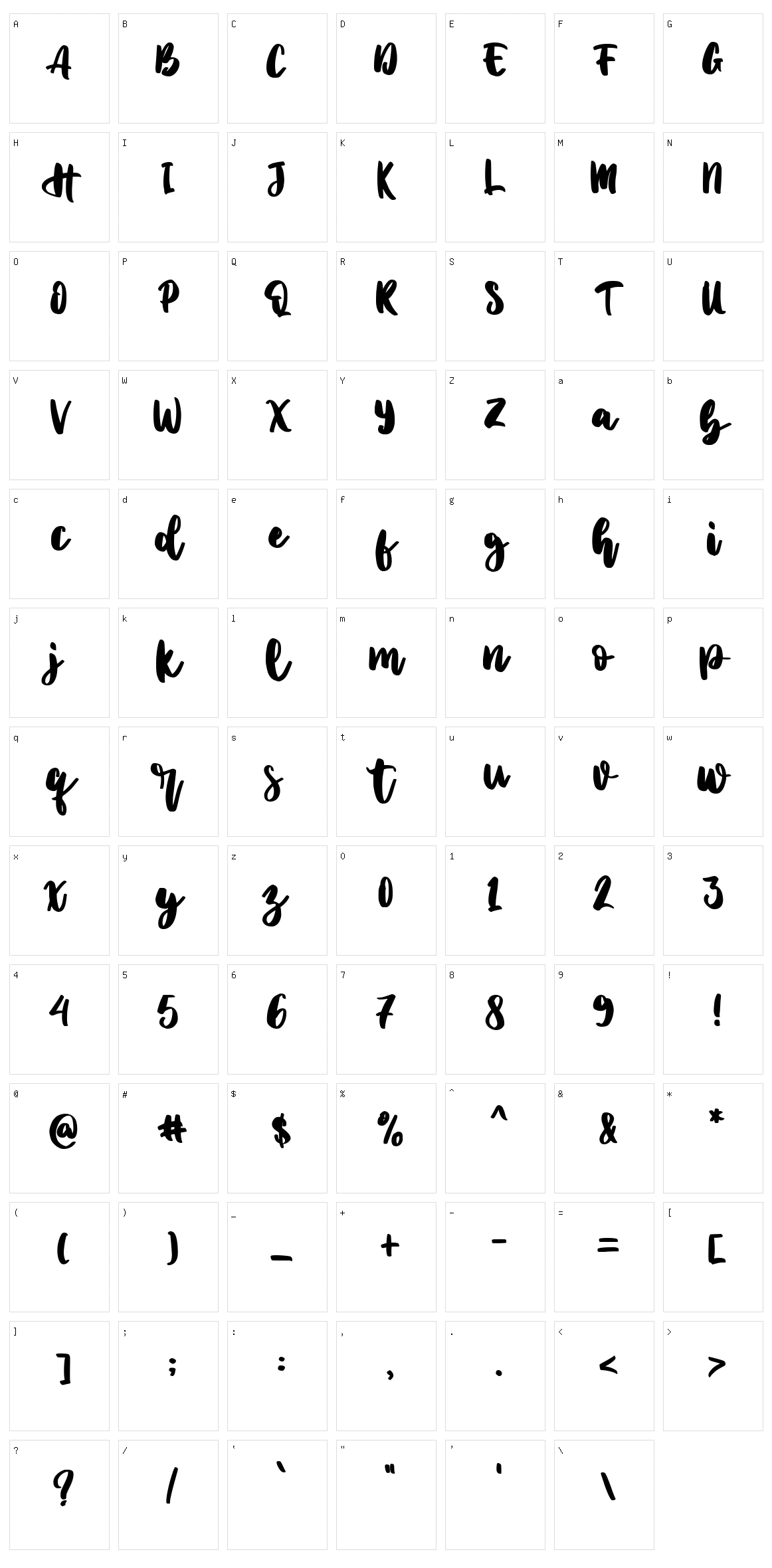 Good Friday Character Set