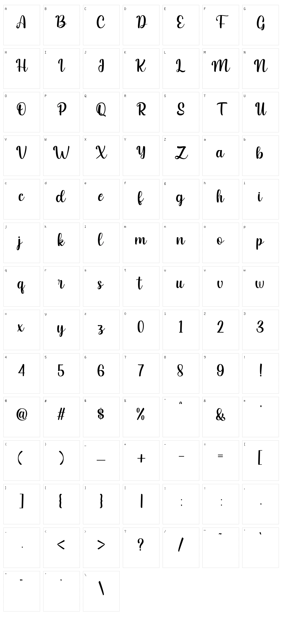 Christmas and Santona Character Set