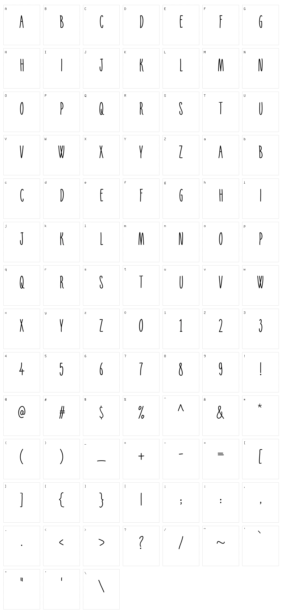 Greek Rolls Character Set