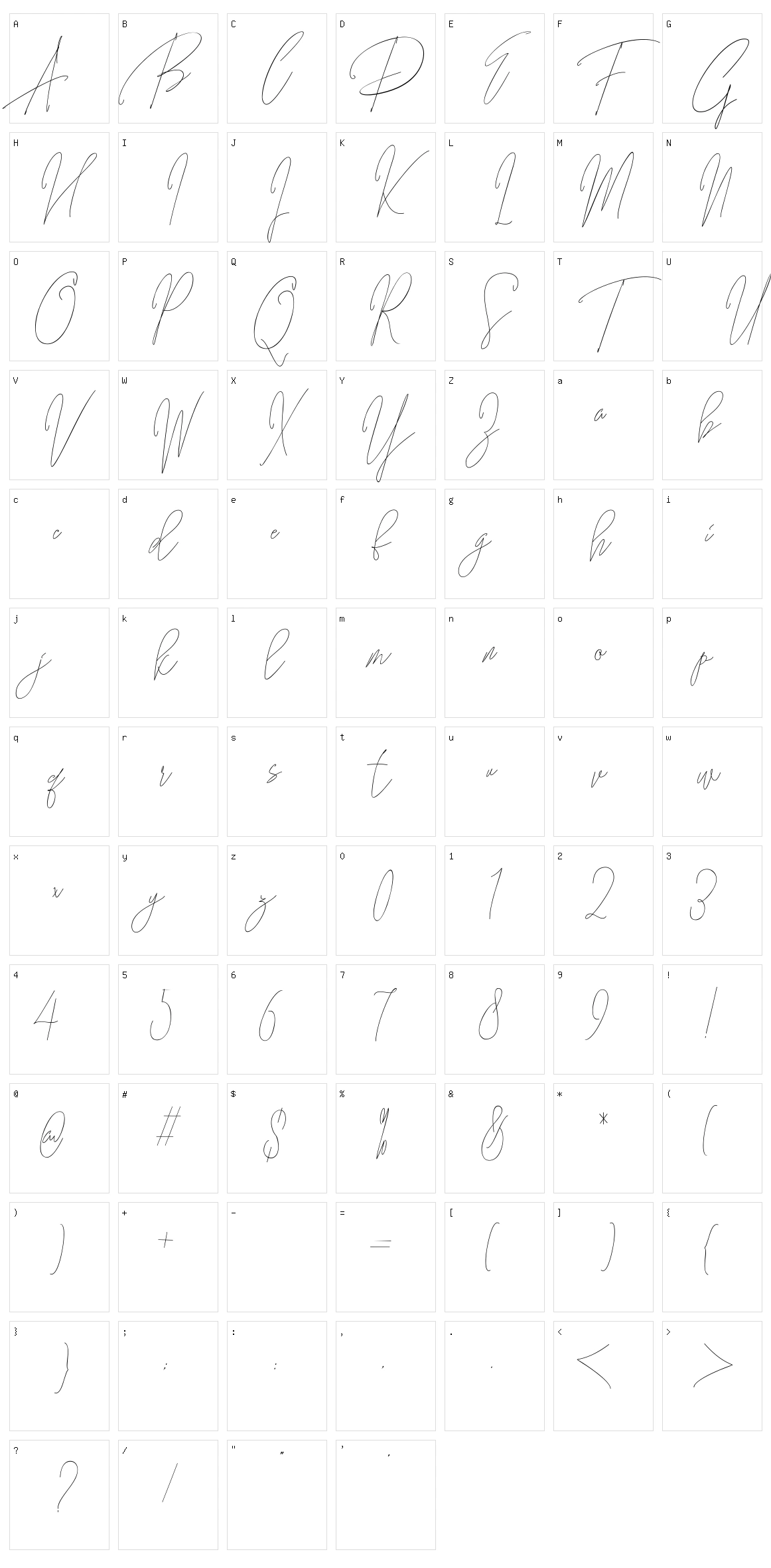 Guitarist Character Set