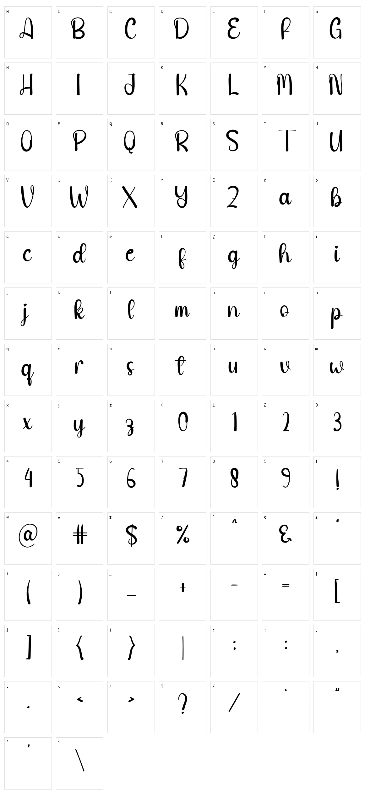 Handmade Farmhouse Character Set