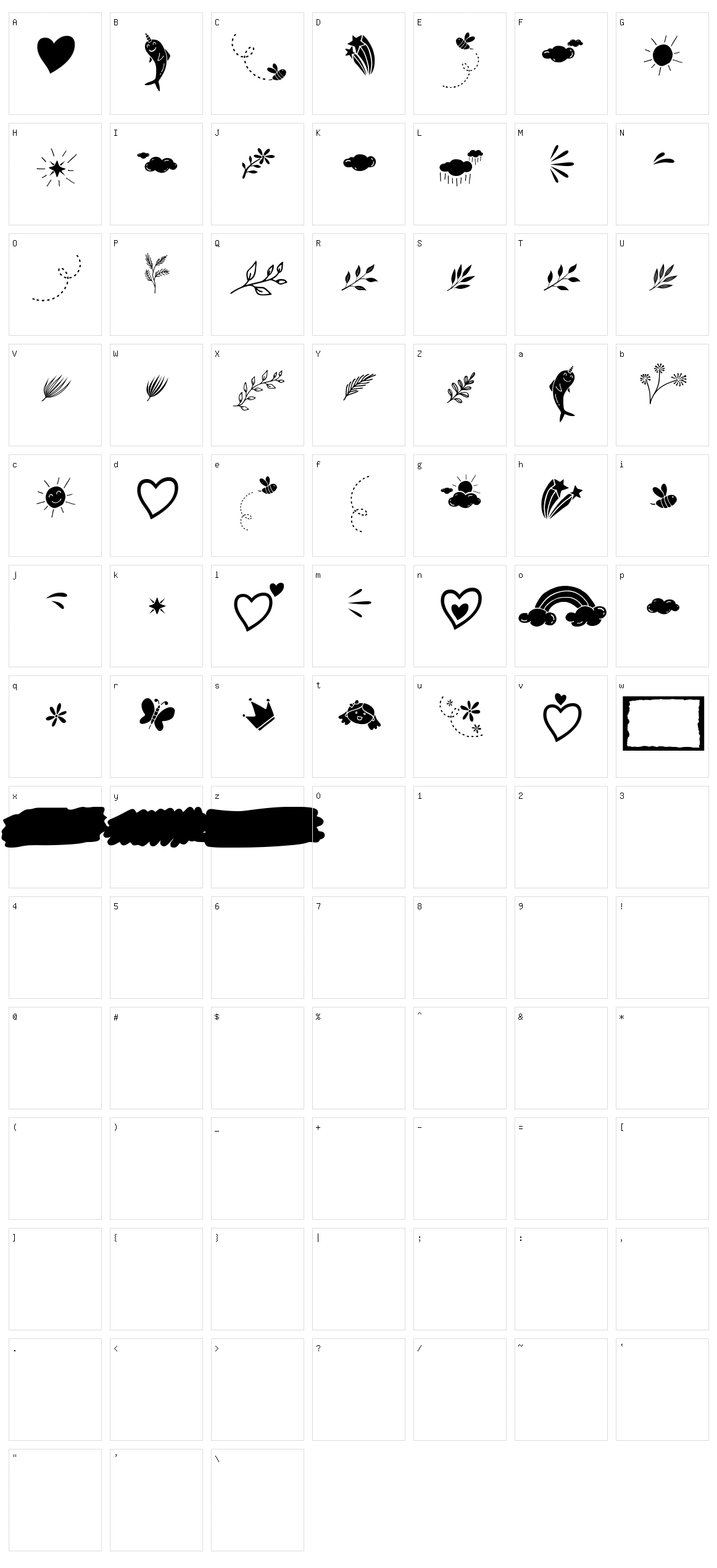 Heart Warming Character Set