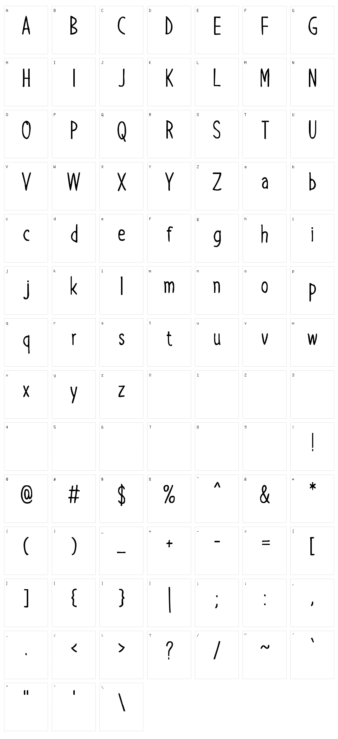 Hello Brilliant Character Set