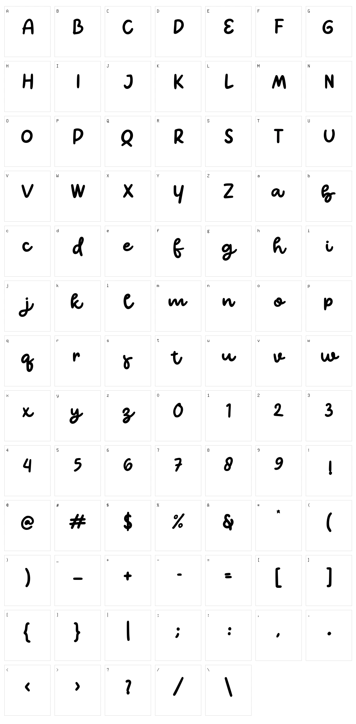 Hello Cutie Character Set