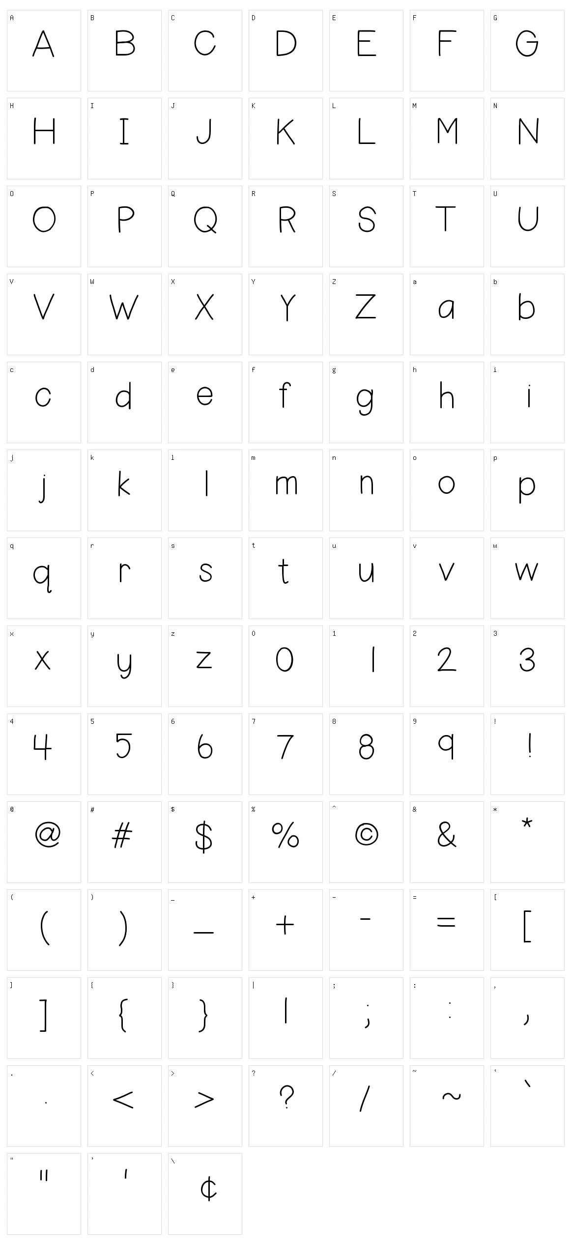 Hello Happy Character Set