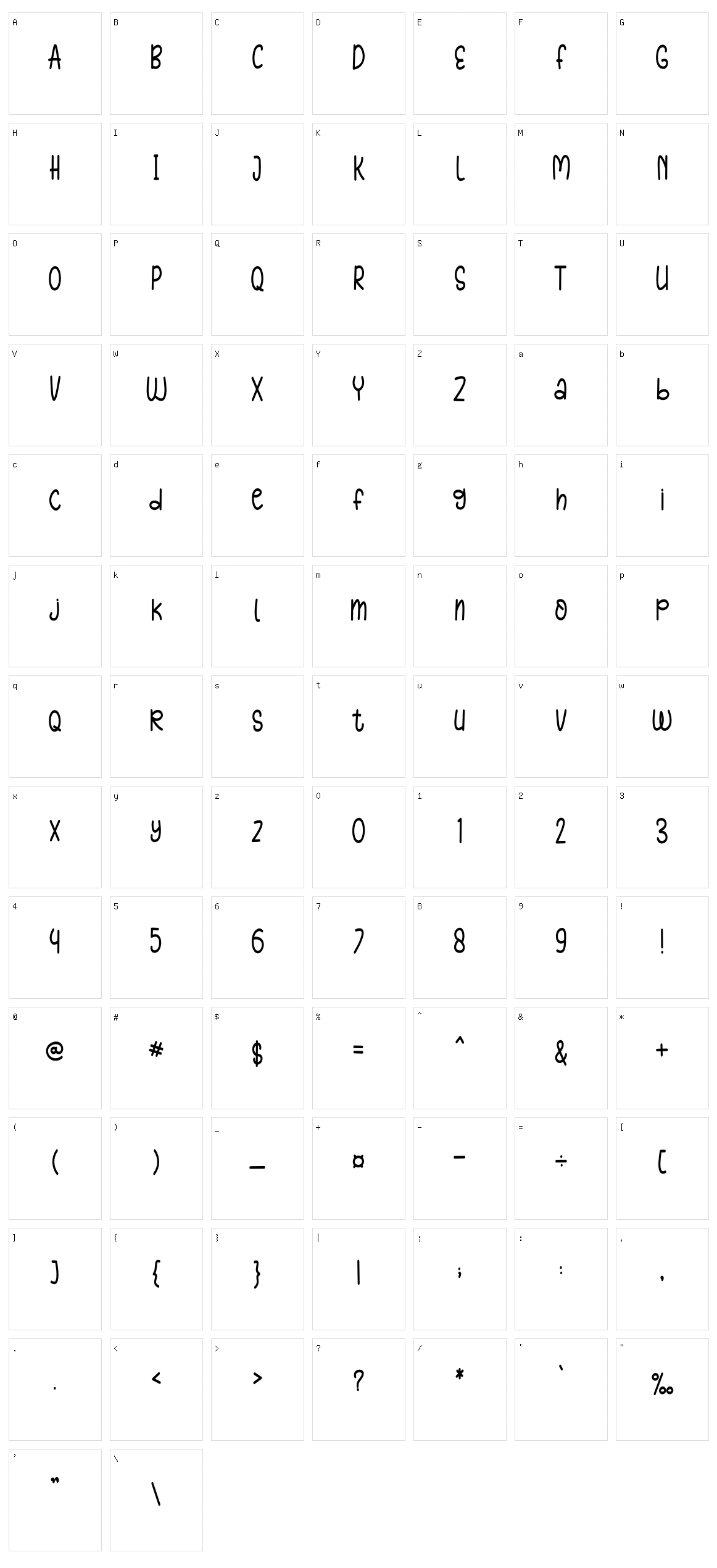 Hello Love Character Set