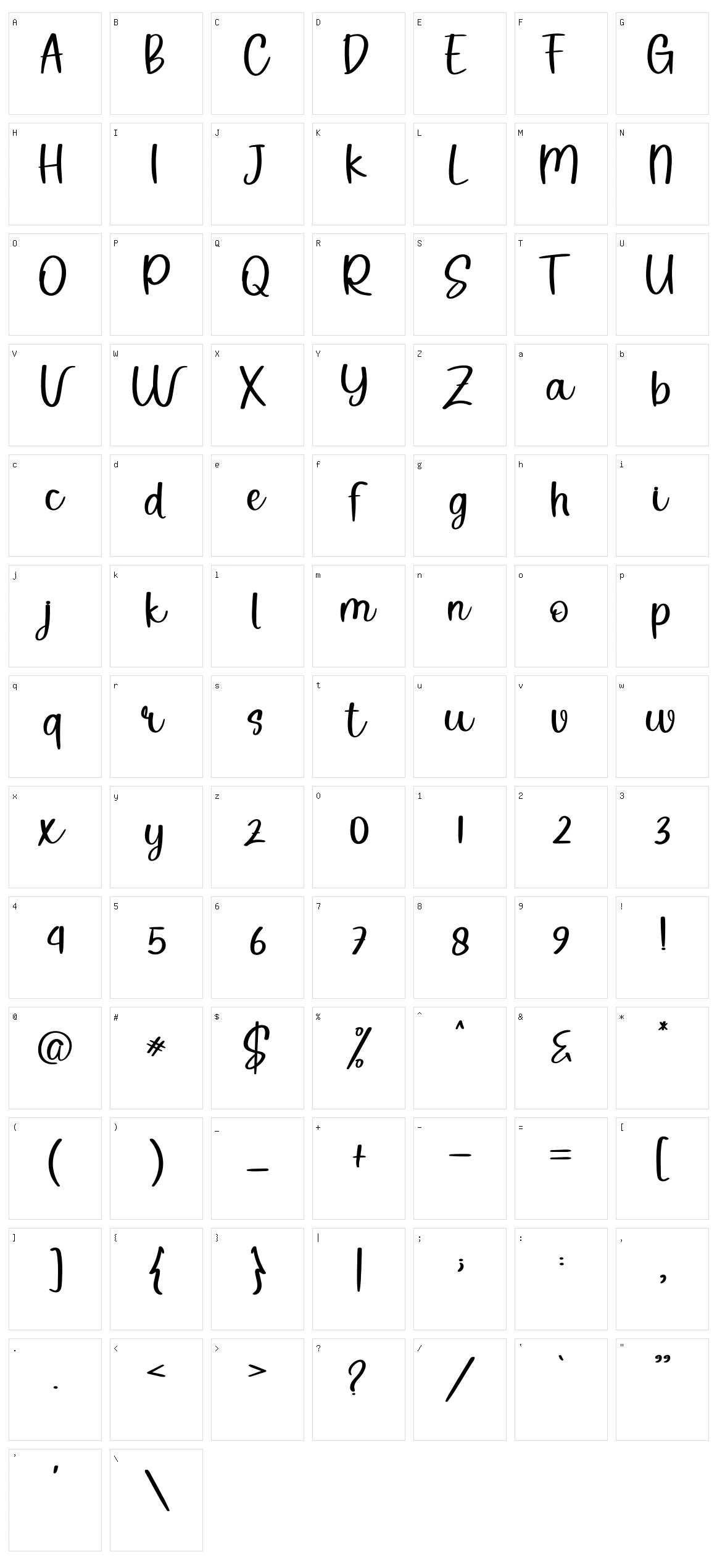 Hello Oktober Character Set