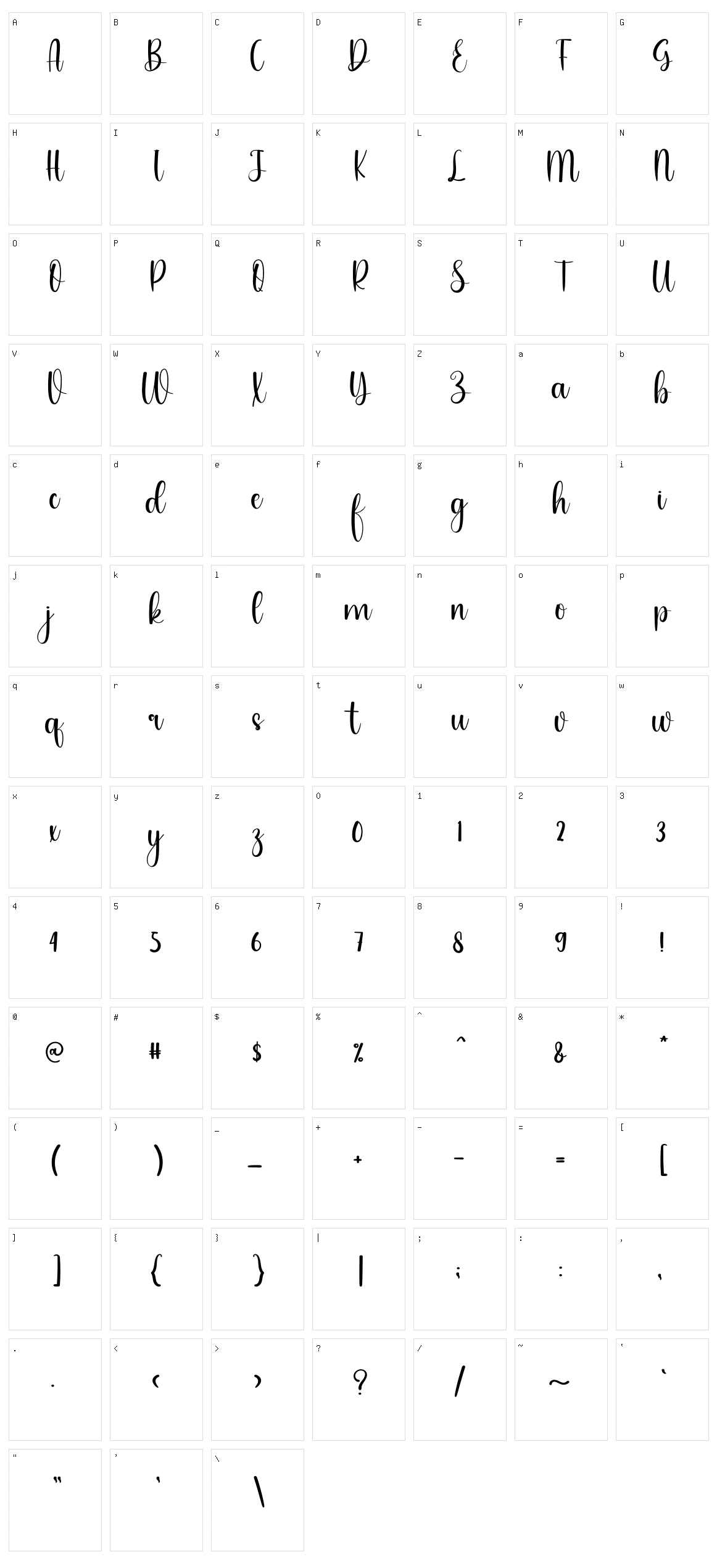 Hello Smile Character Set