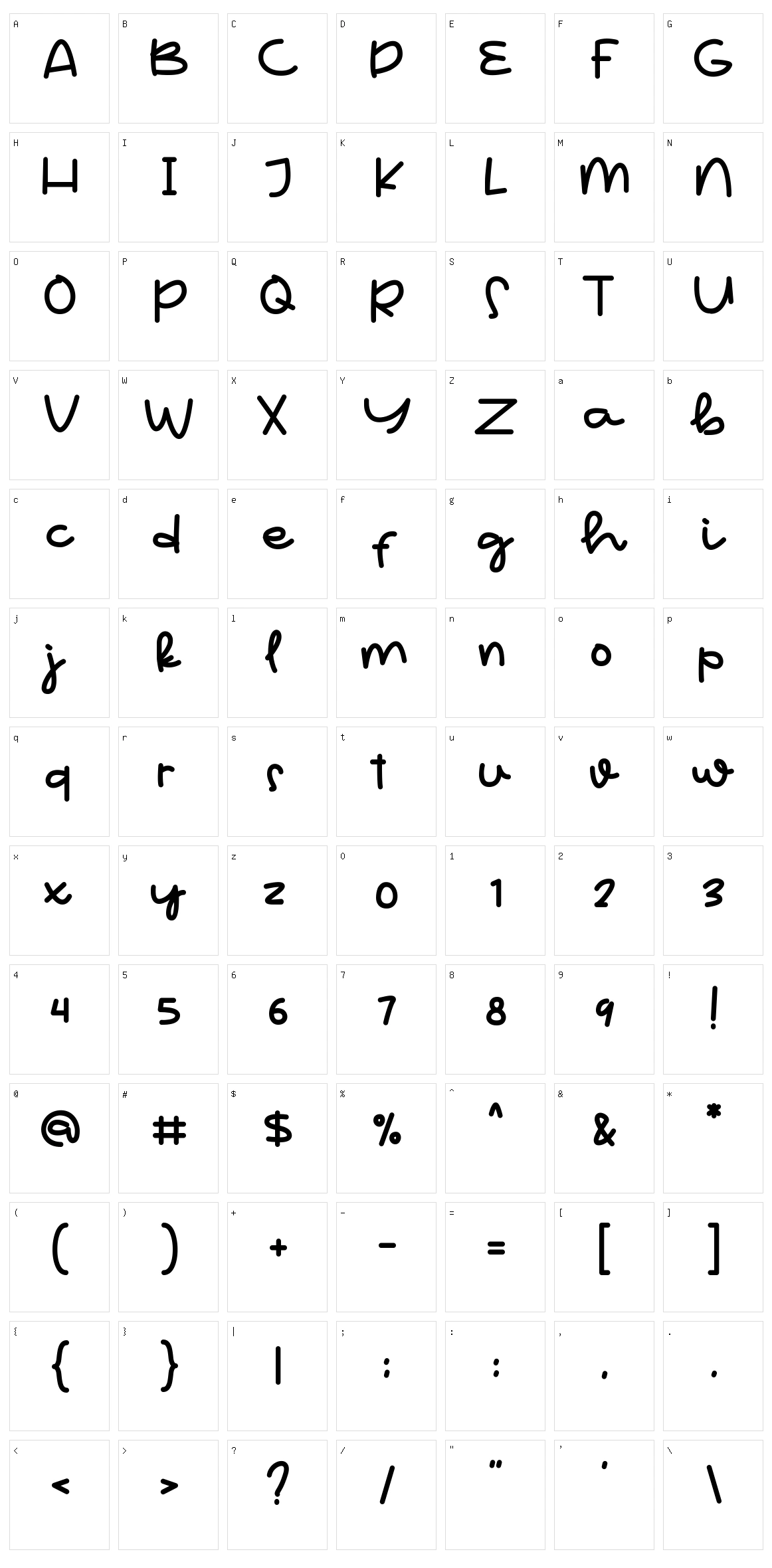Hello Wednesday Character Set