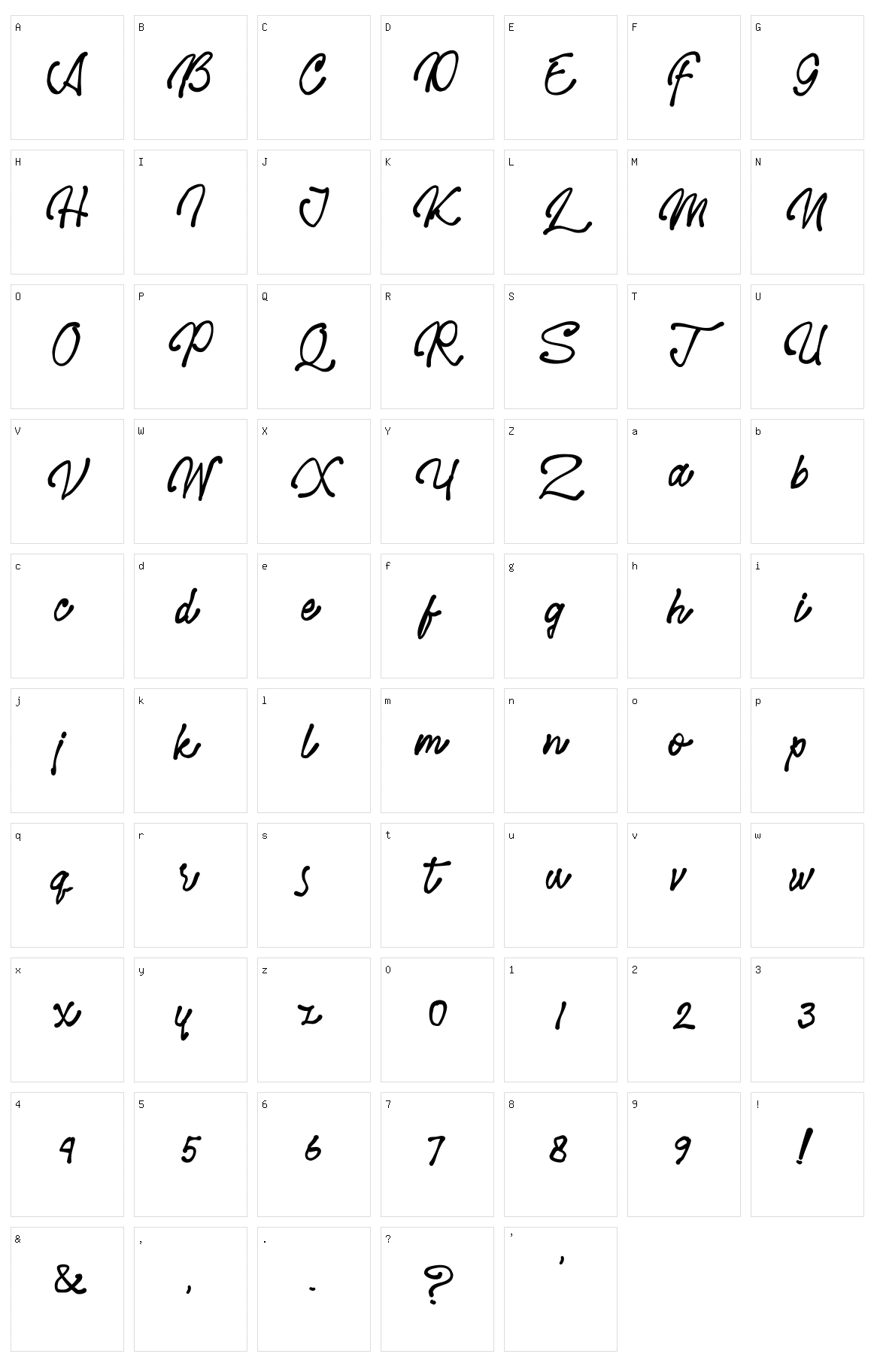 Hero Polpen Character Set