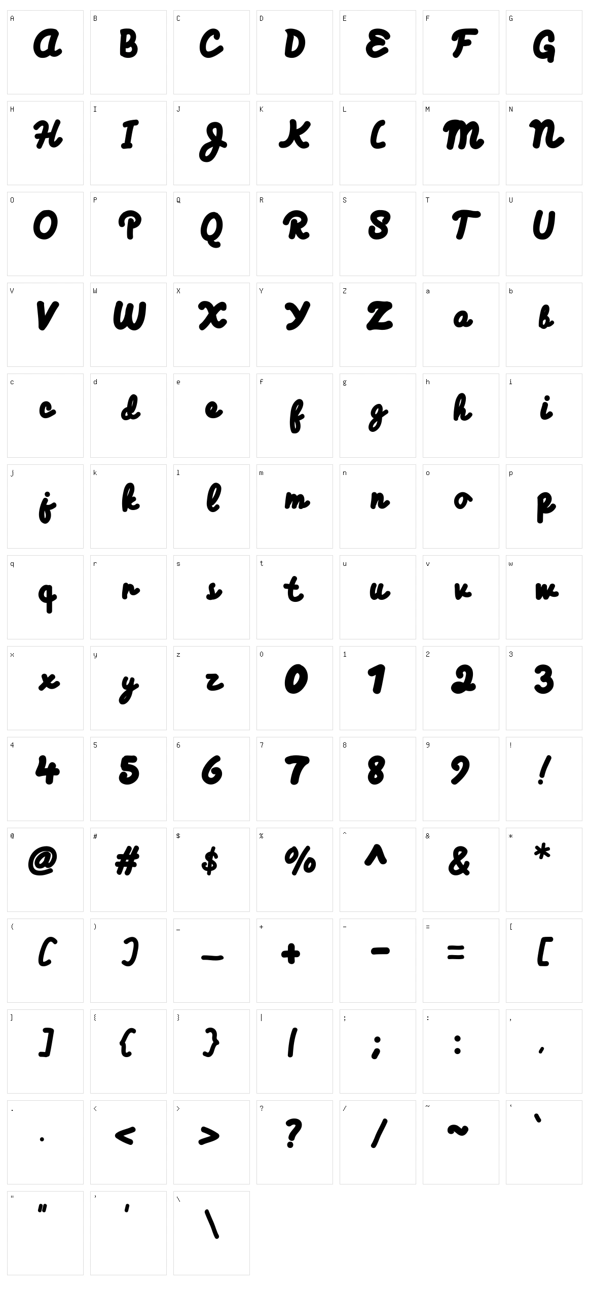 Himalaya Character Set