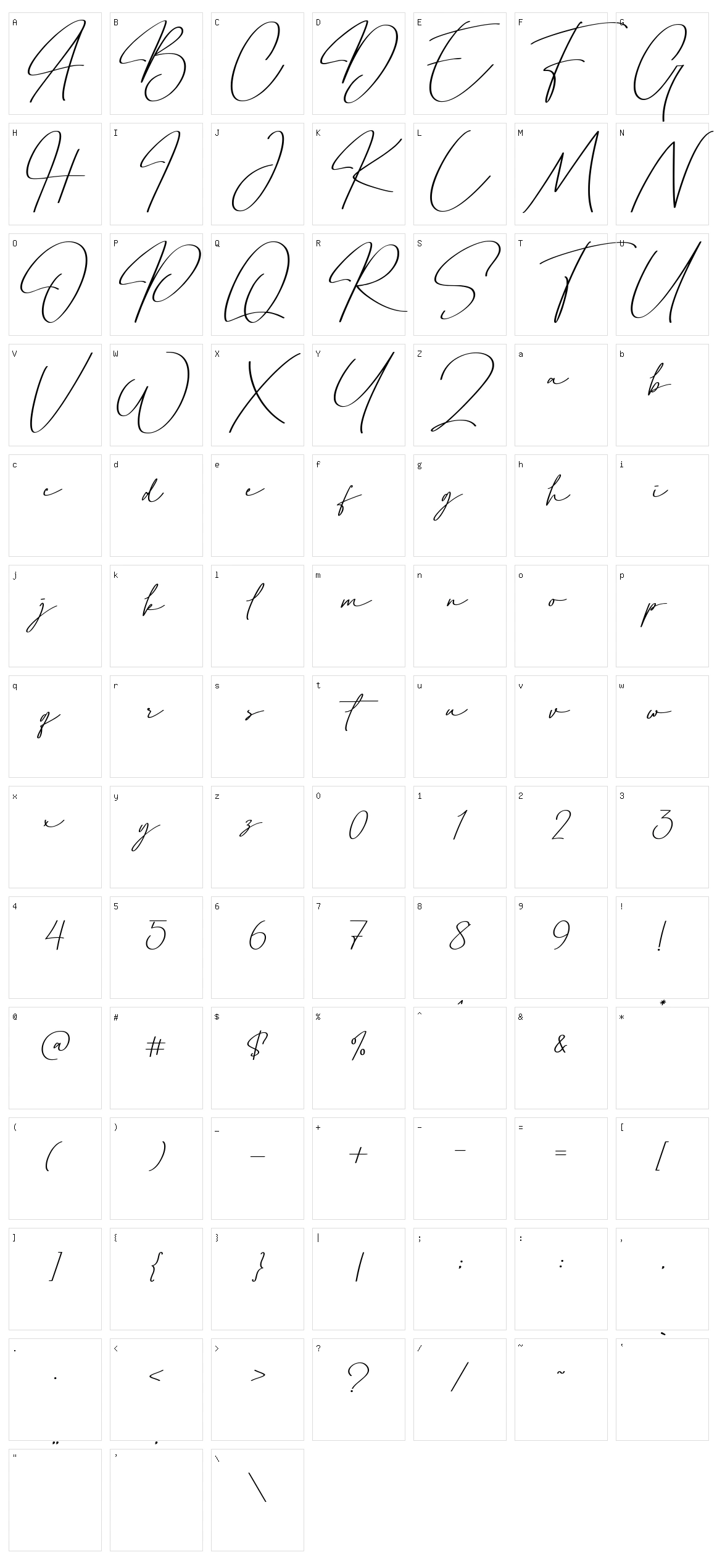 Himalaya Character Set