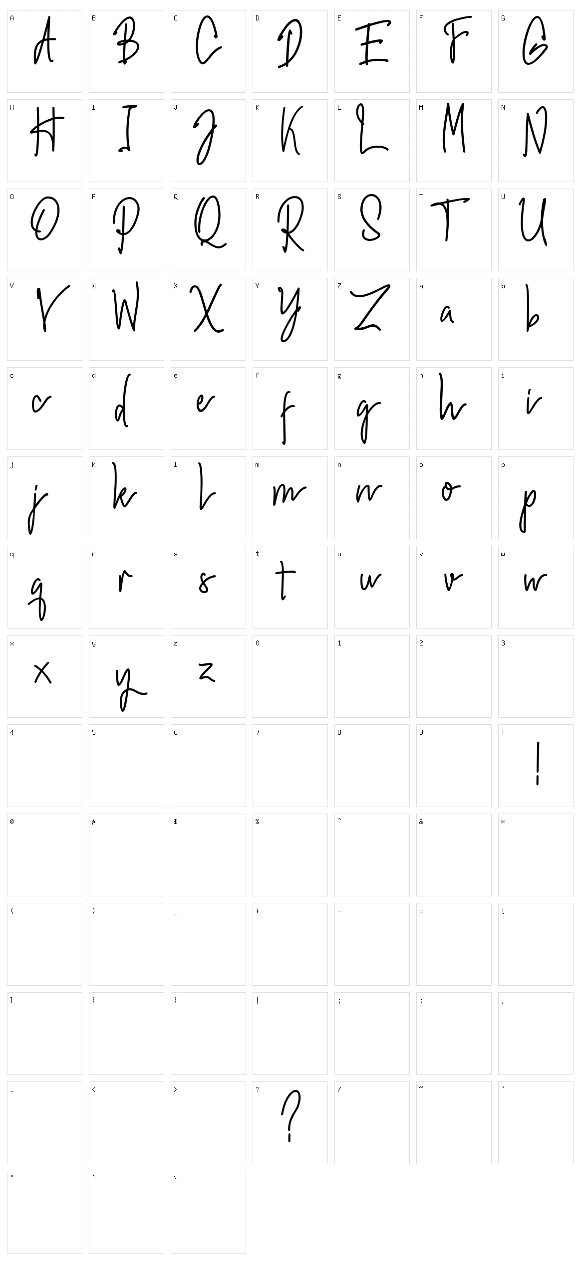 Hiroshima Character Set