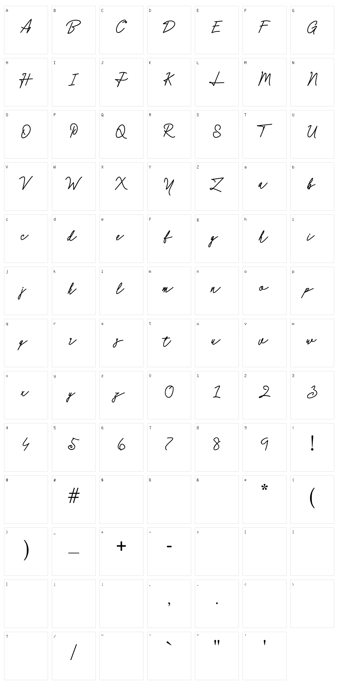 Humanity Character Set