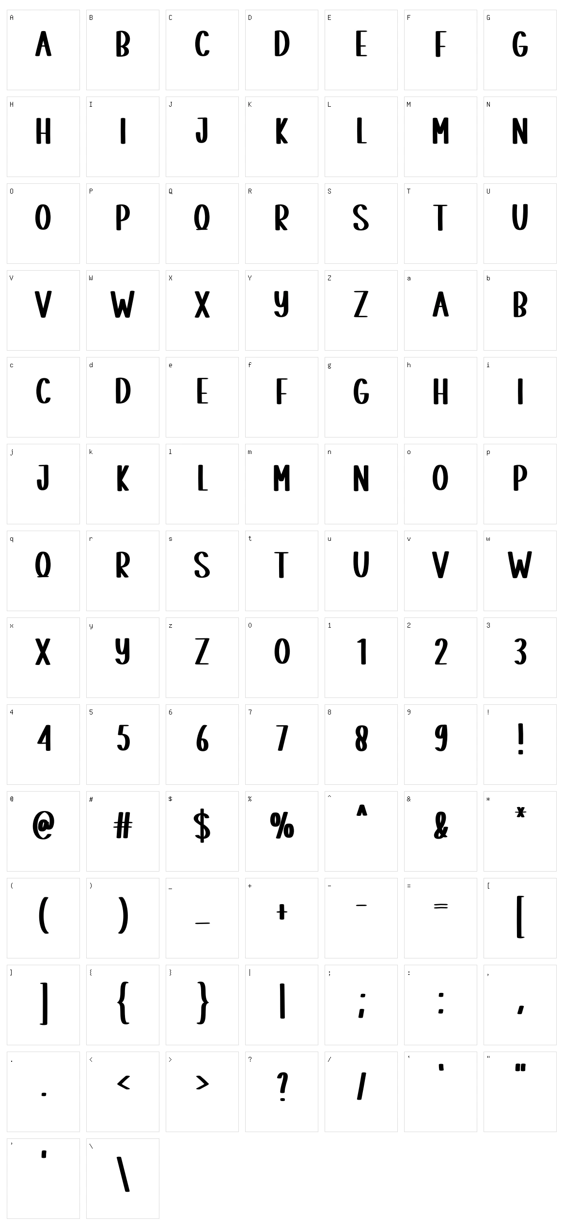 Indoor Design Character Set