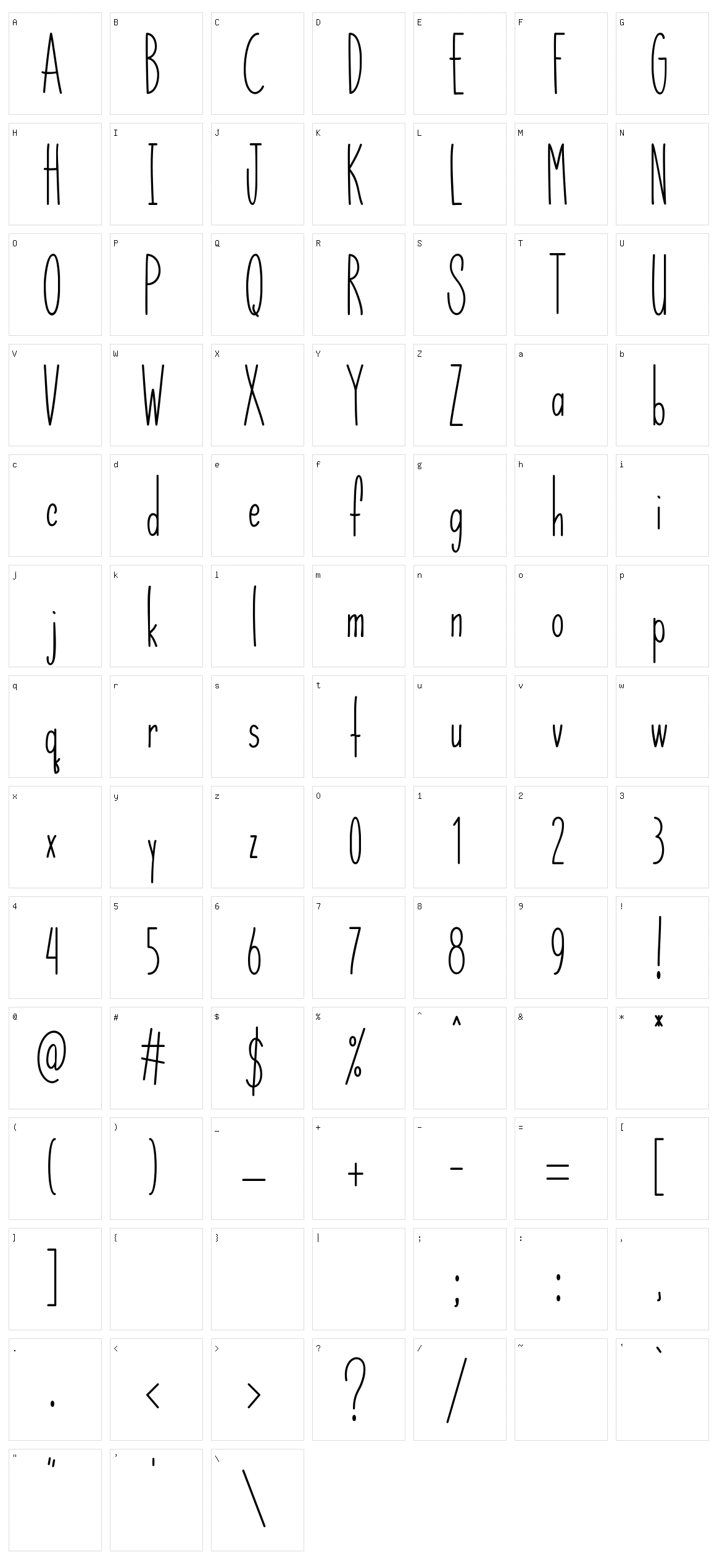 Insta Story Character Set