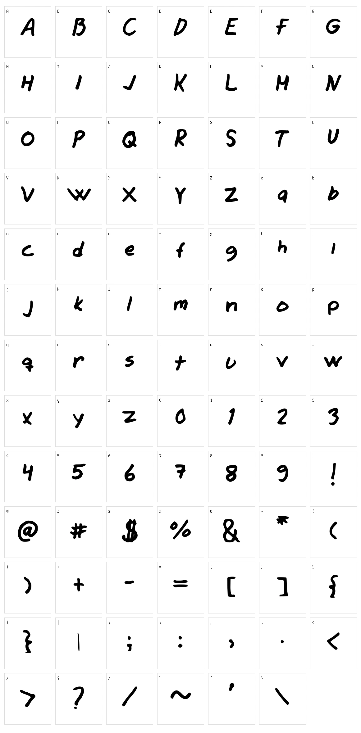 James Jeans Character Set