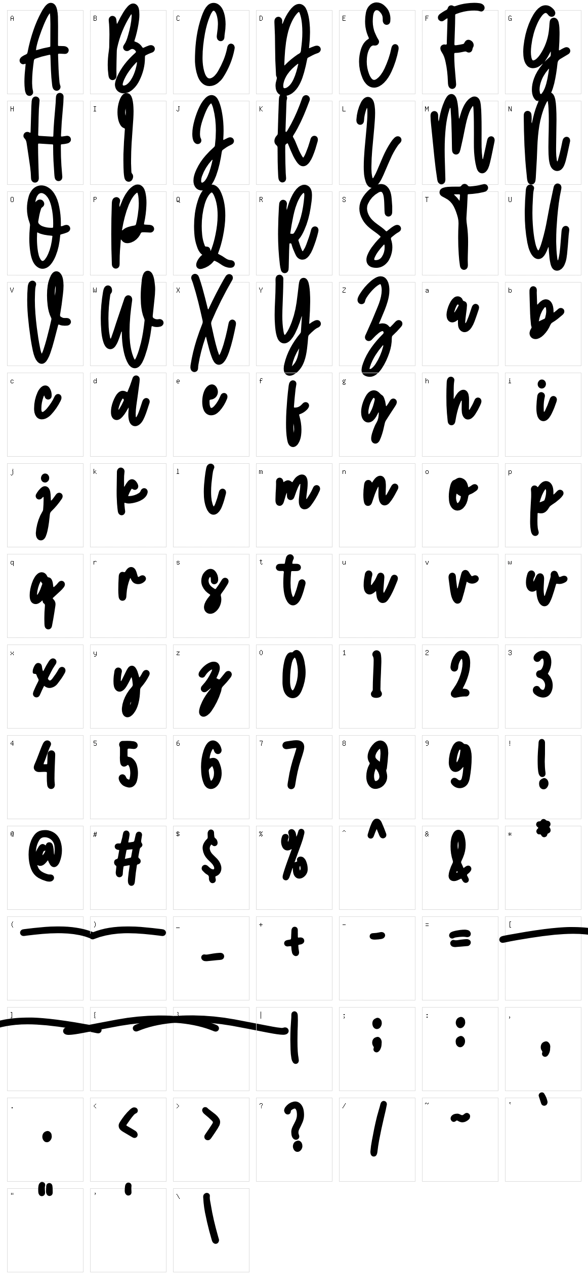 Jaroslaw Character Set