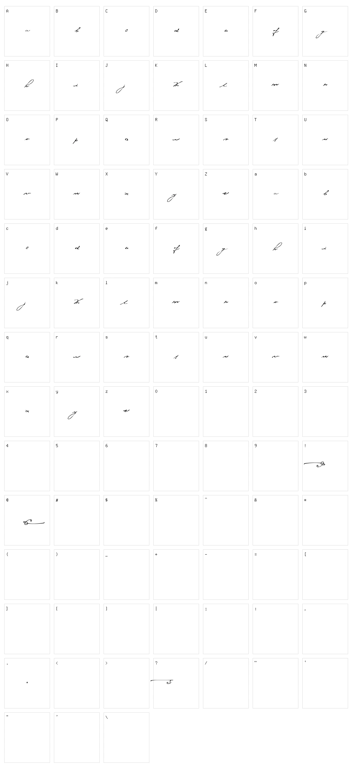 Jersey Stories! Character Set