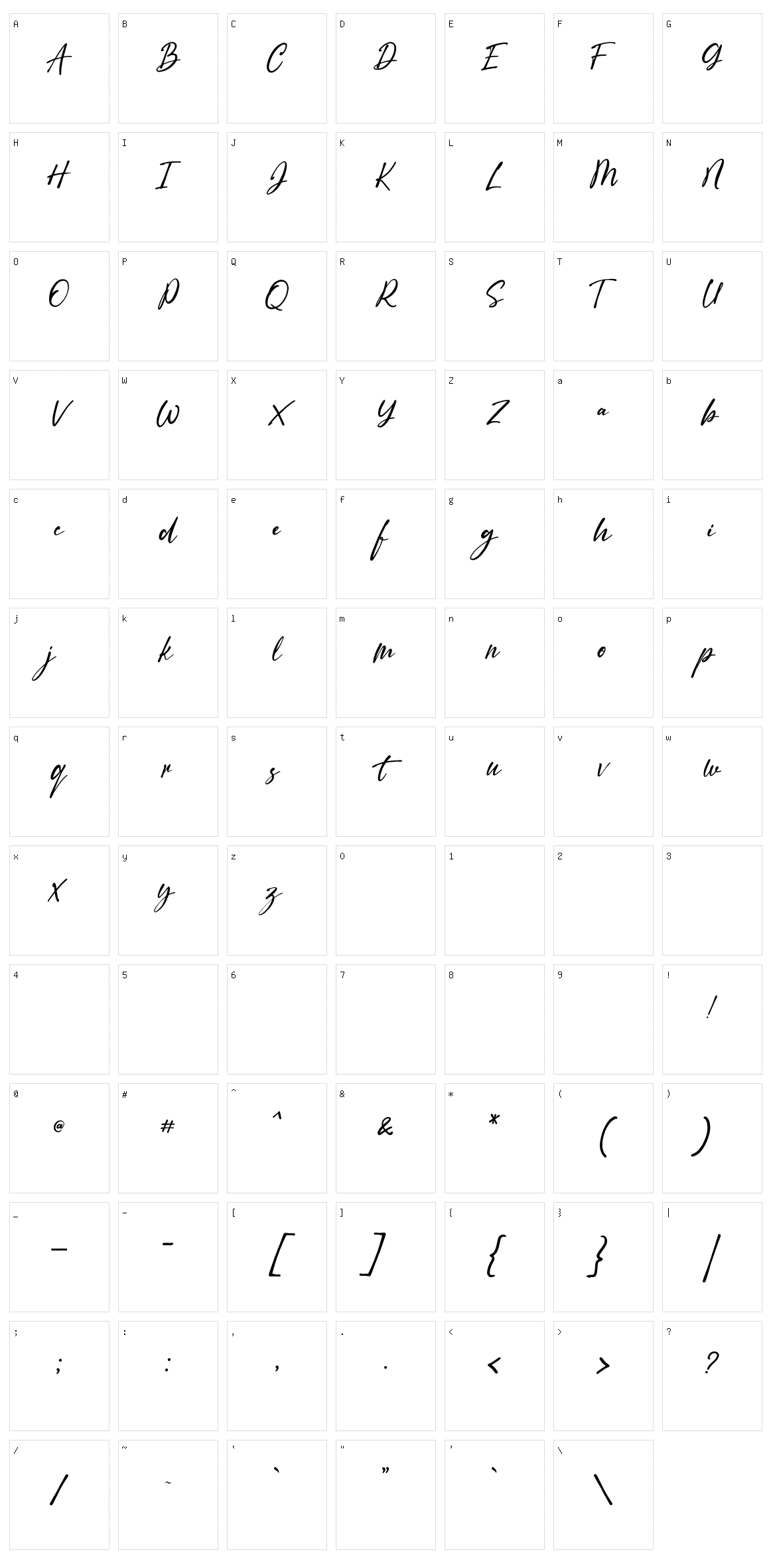 Jolly Character Set