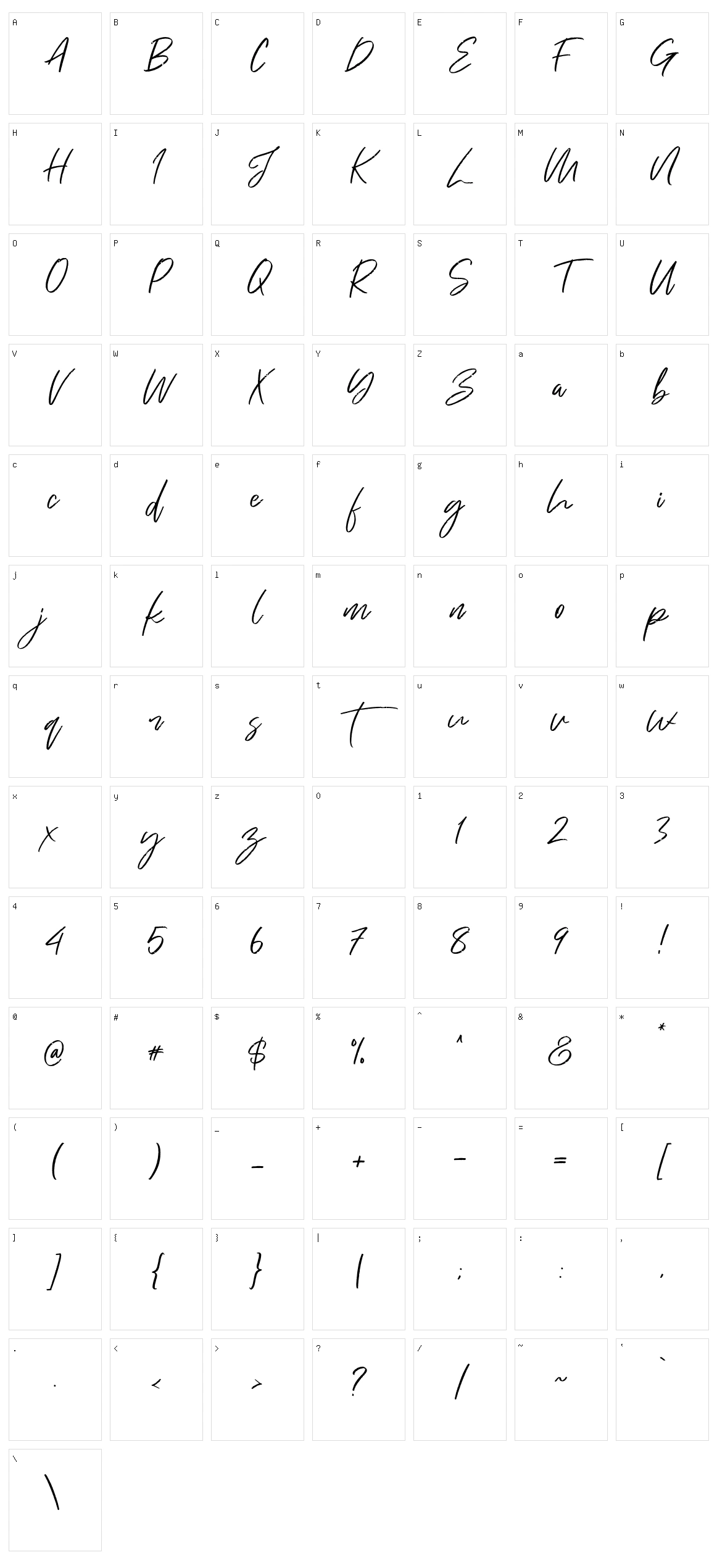 Just Kelly Justine Character Set