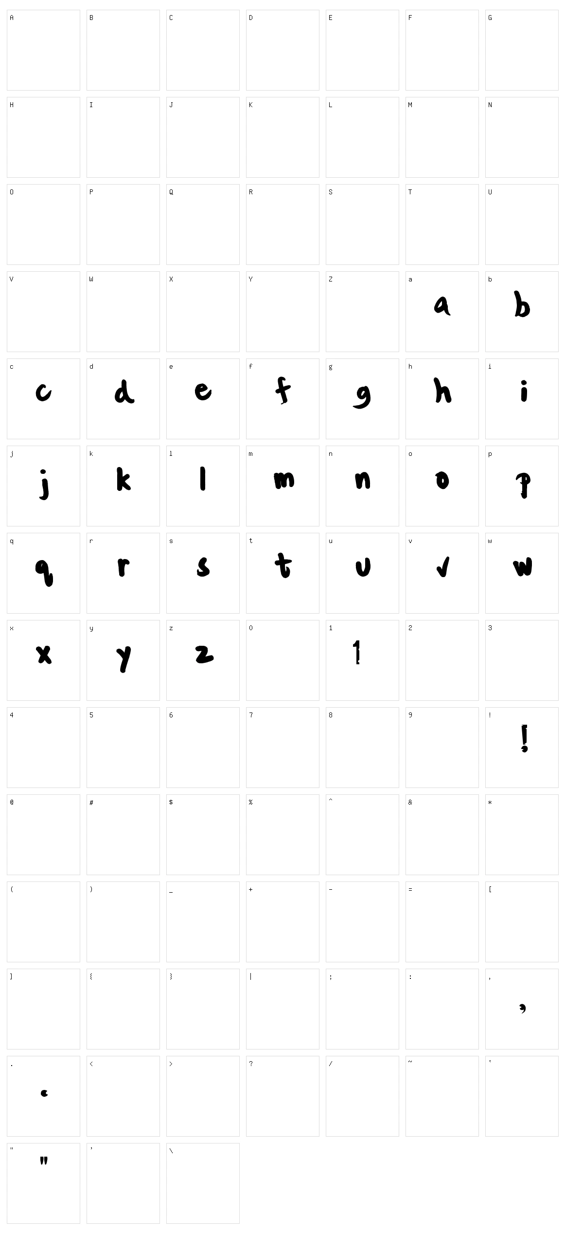 Ken Saavedra Character Set