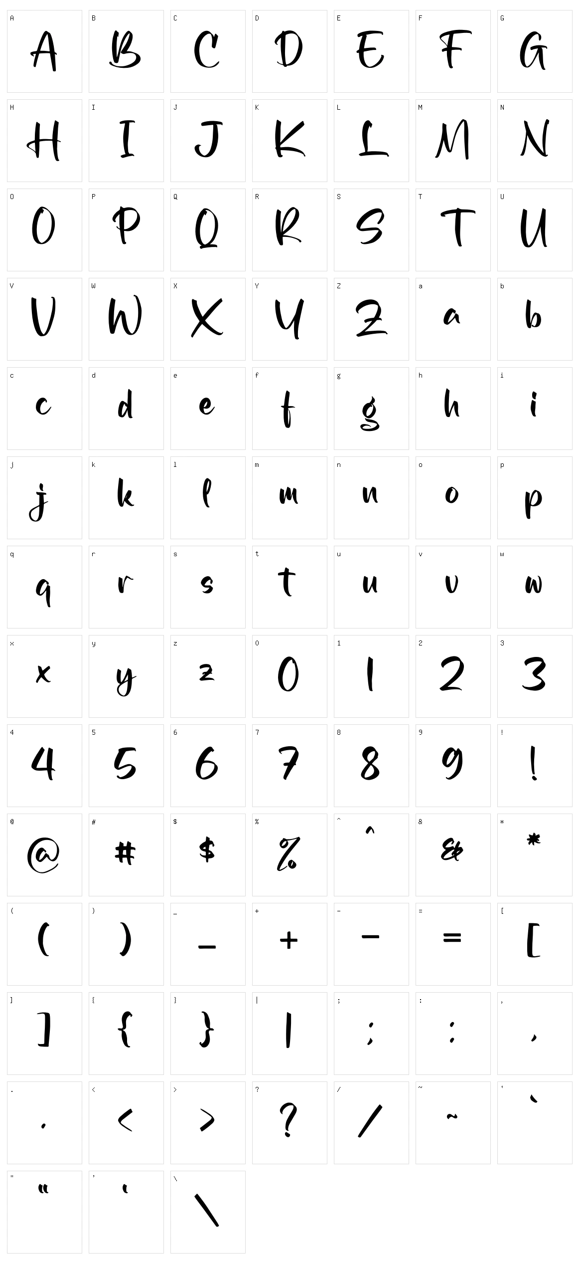 Konekta Character Set