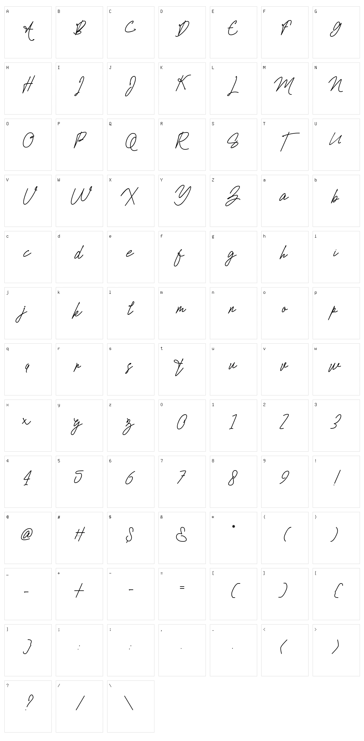 La Nantes Character Set