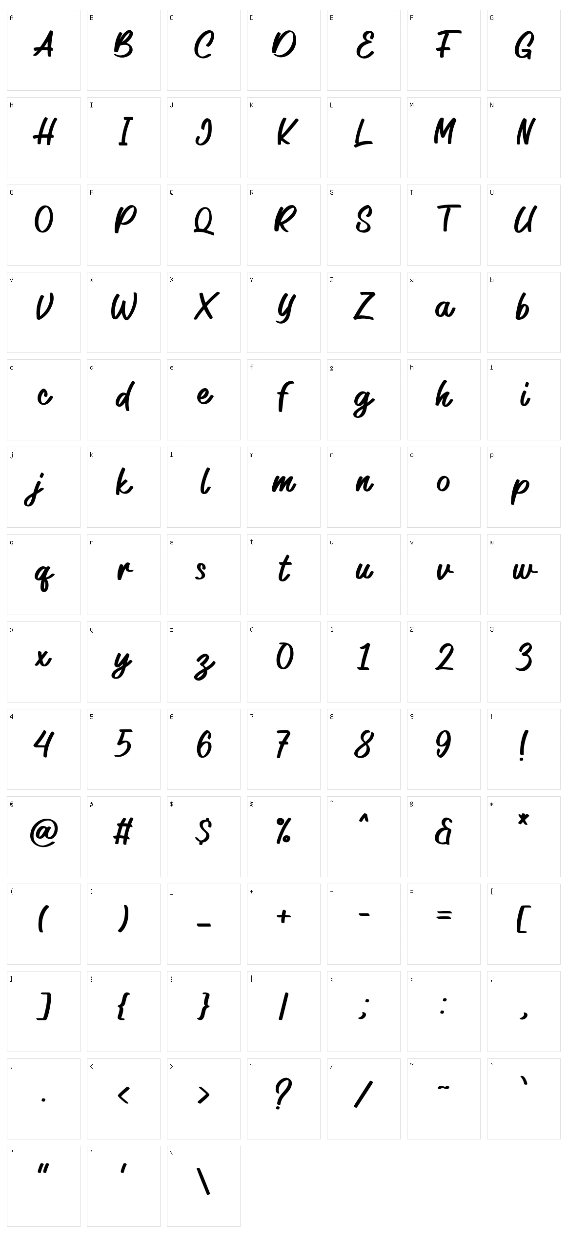 Legendday Character Set