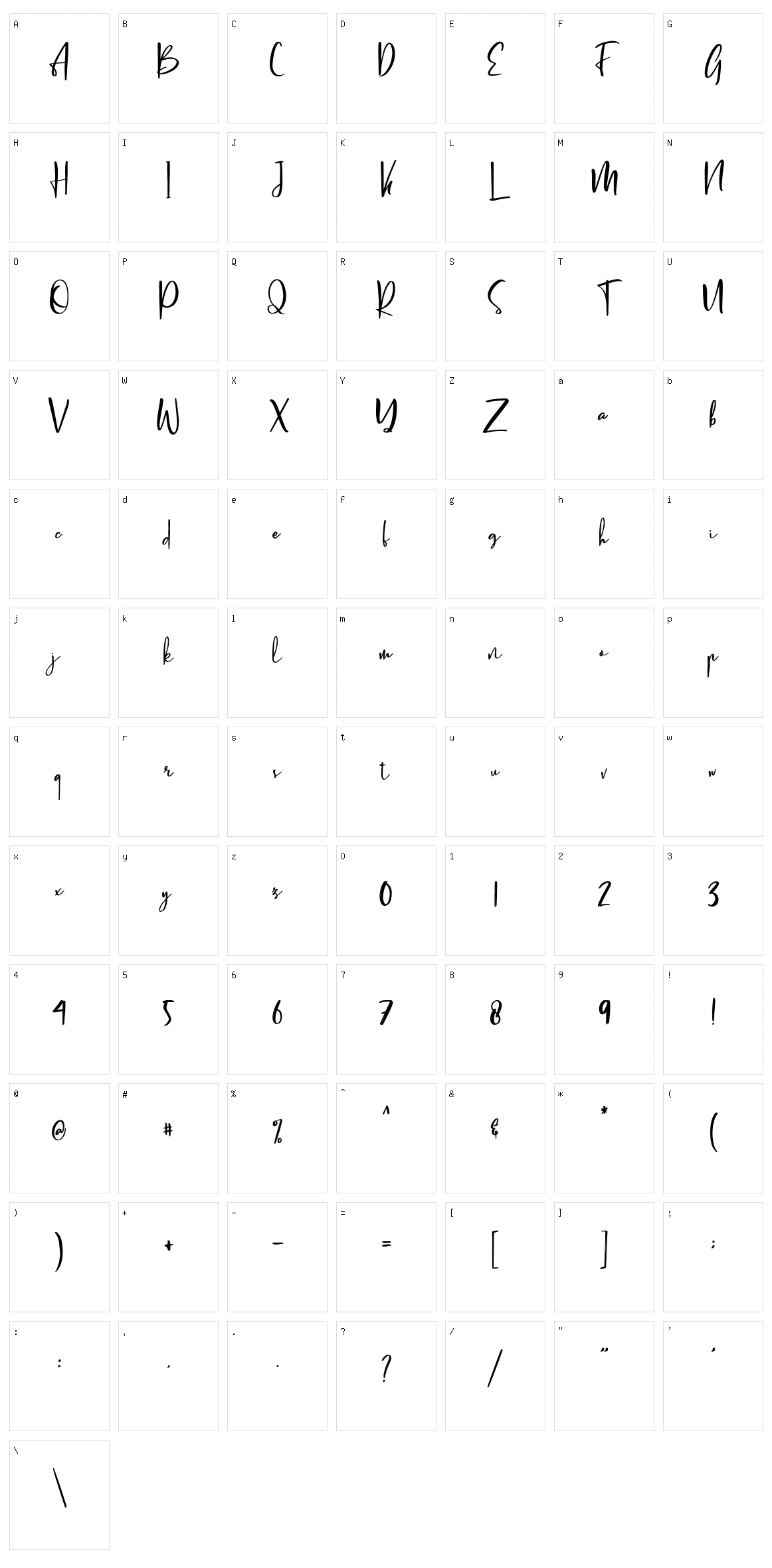 Letter Hellen Character Set