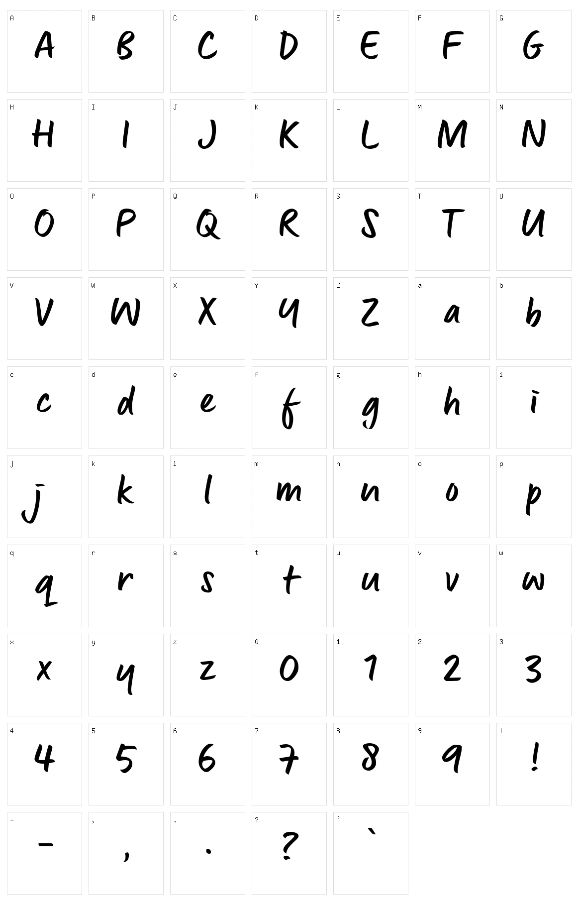 Lingua Character Set