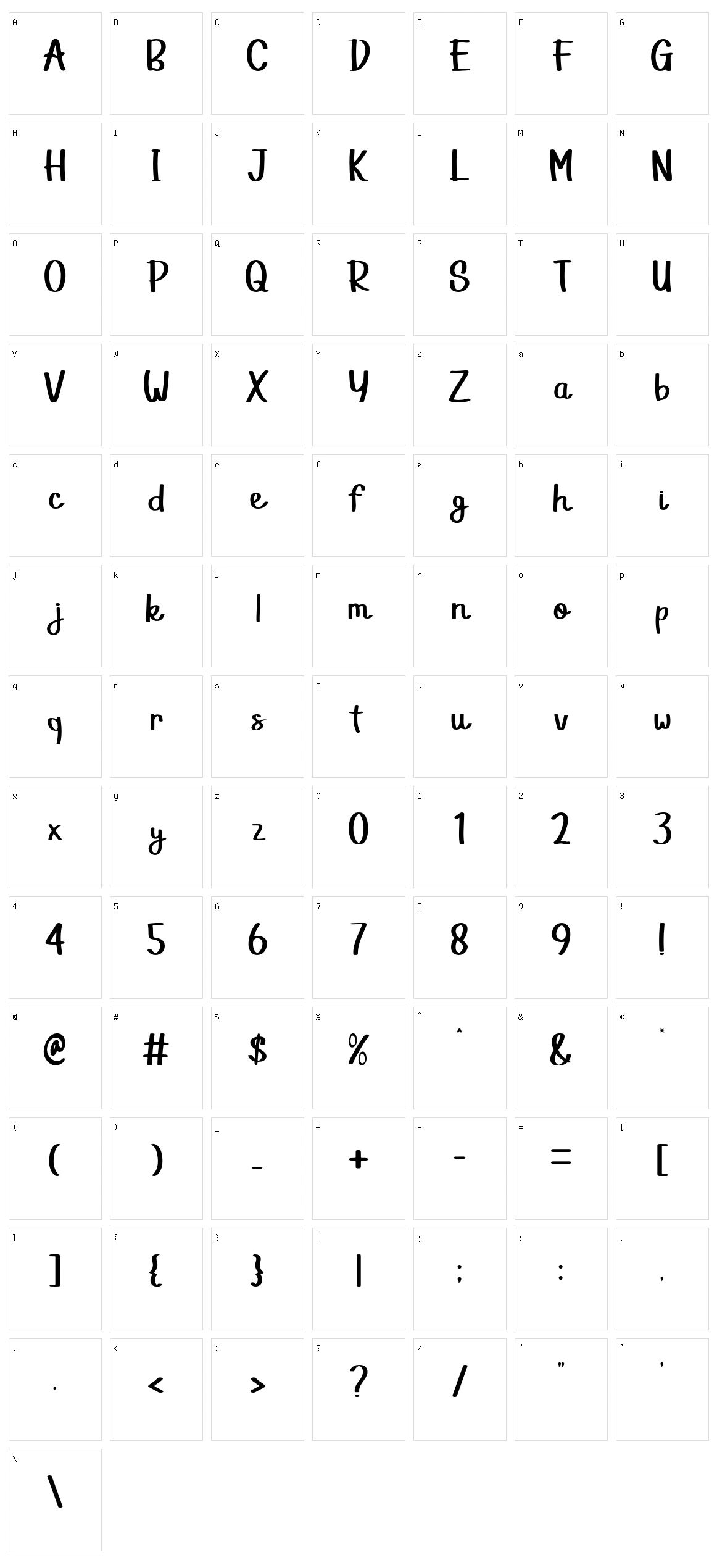 Little Smile Character Set