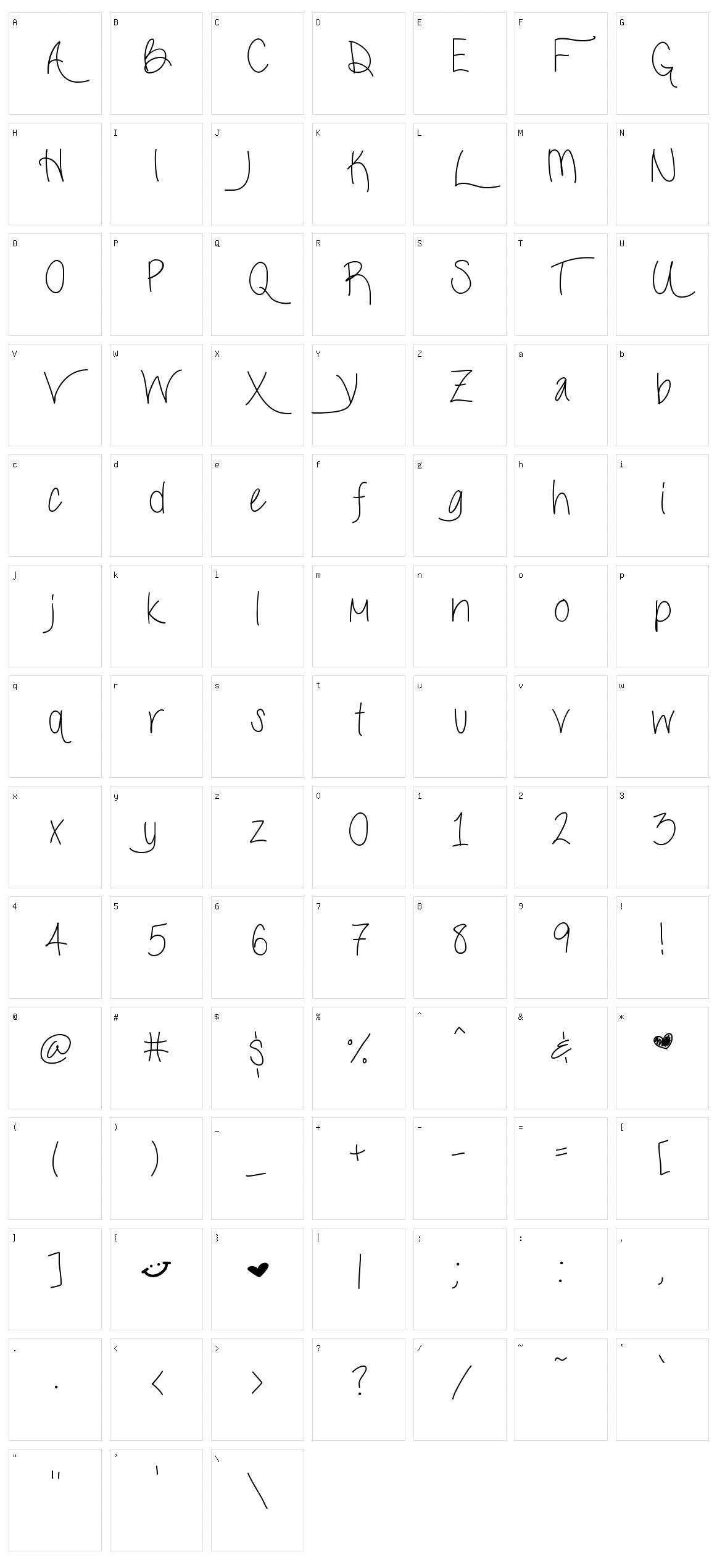 Live Laugh Love Character Set