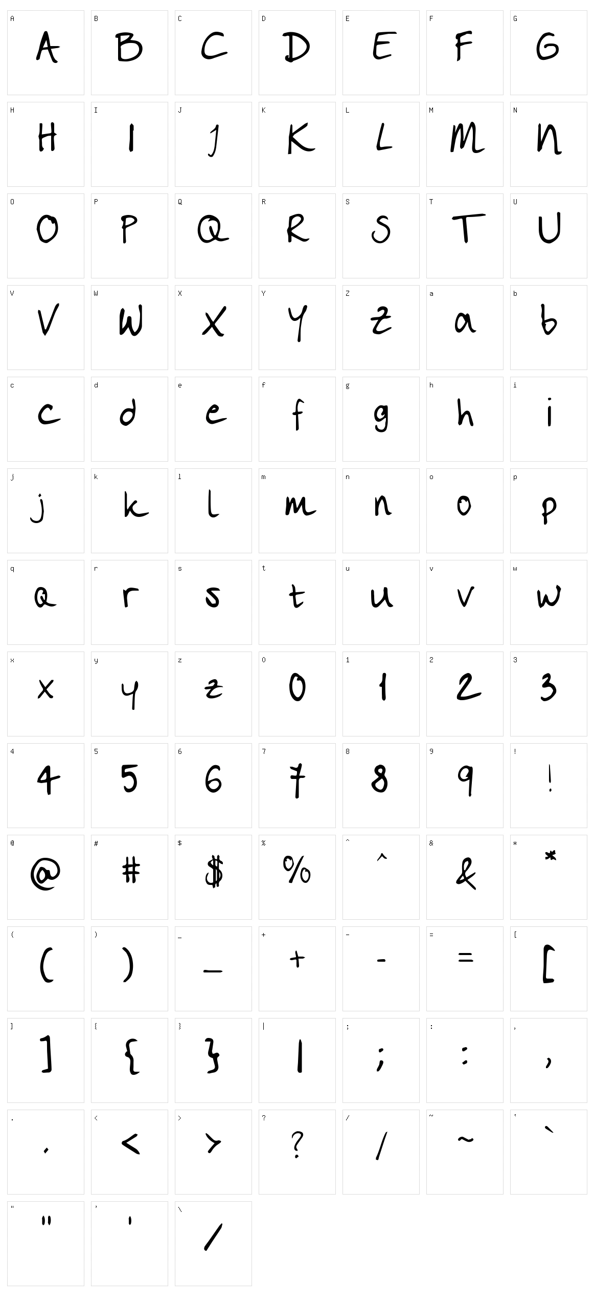 Livy's life Character Set