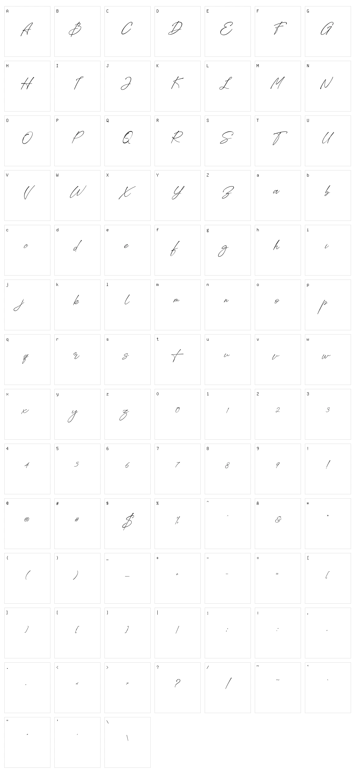 Loisbeauty Character Set