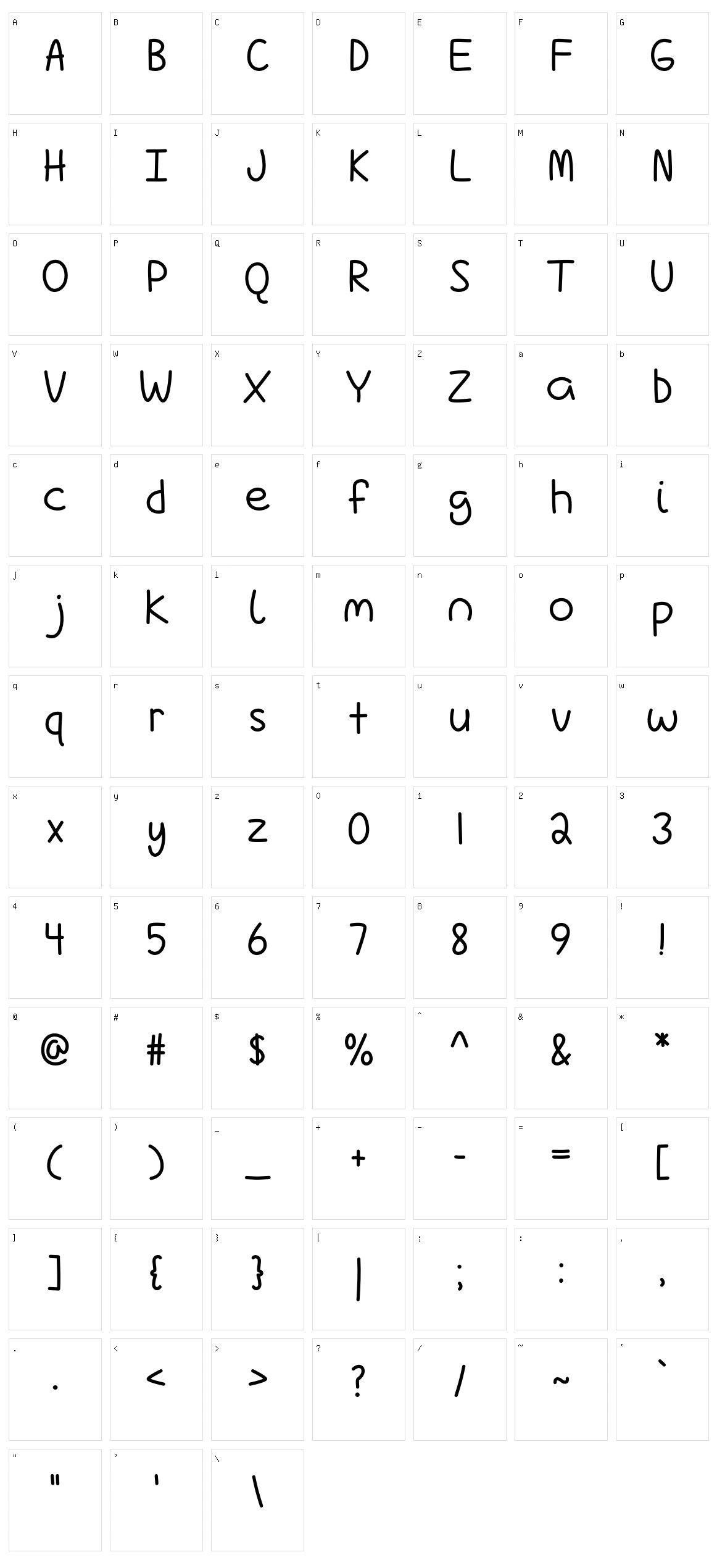 Love Is Complicated Again Character Set