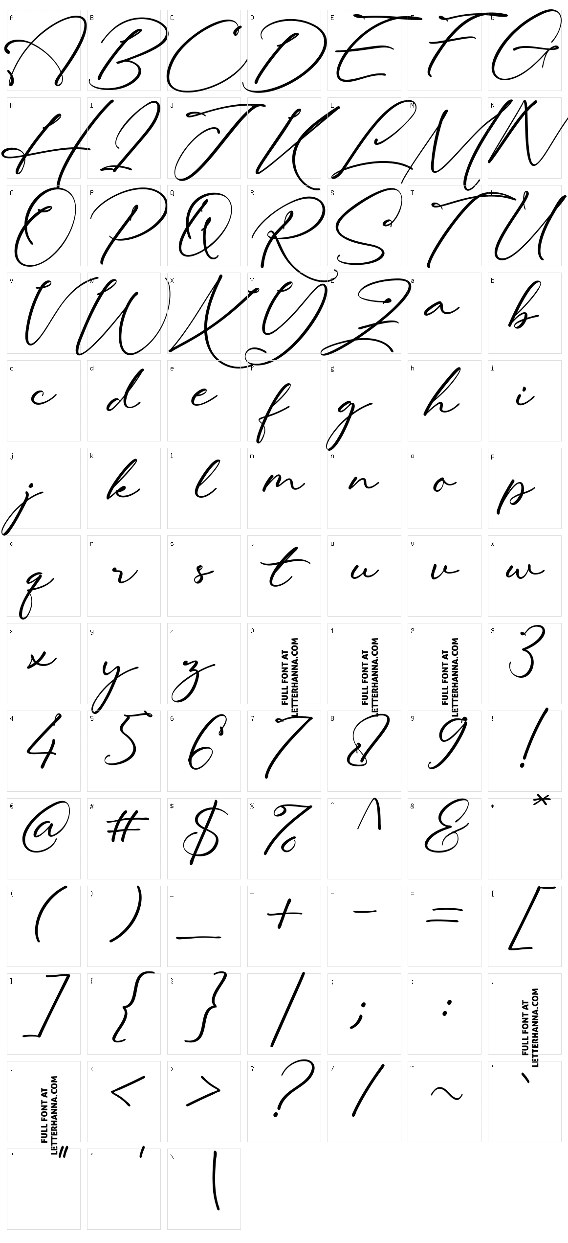 Lovely Hydrillas Character Set