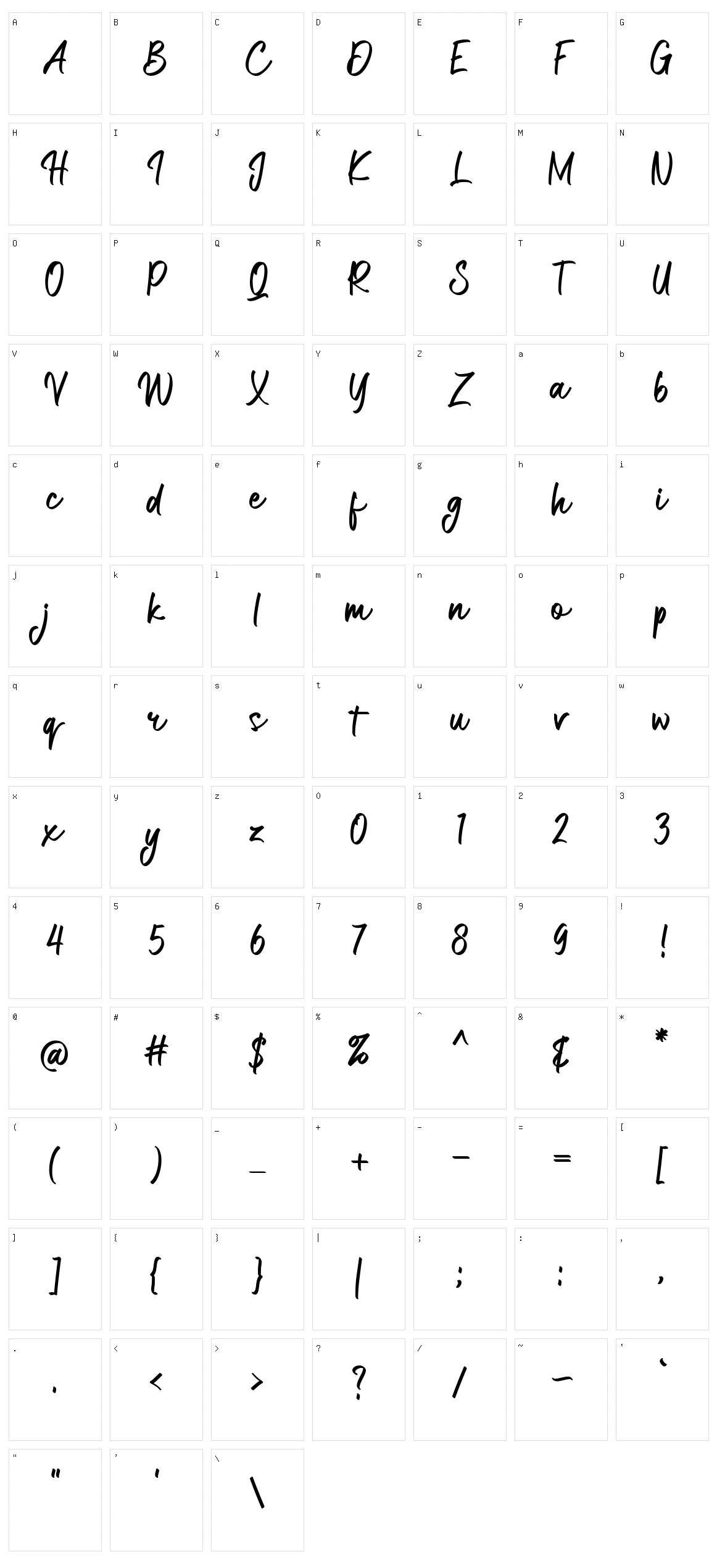 Luxembergh Character Set