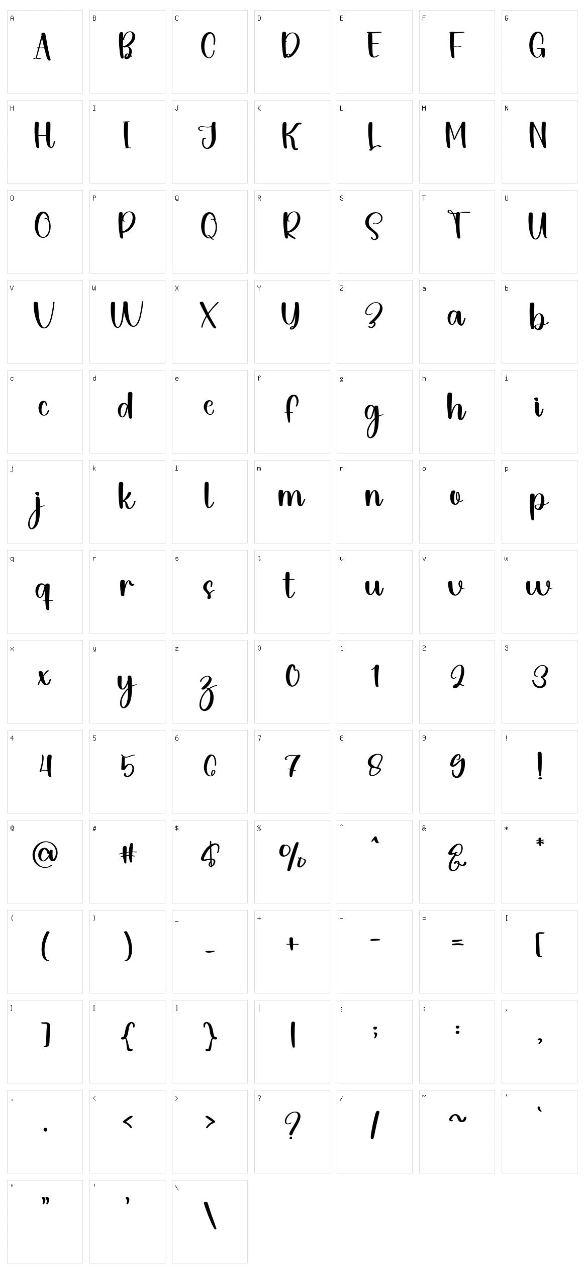 Mandala Handmade Character Set