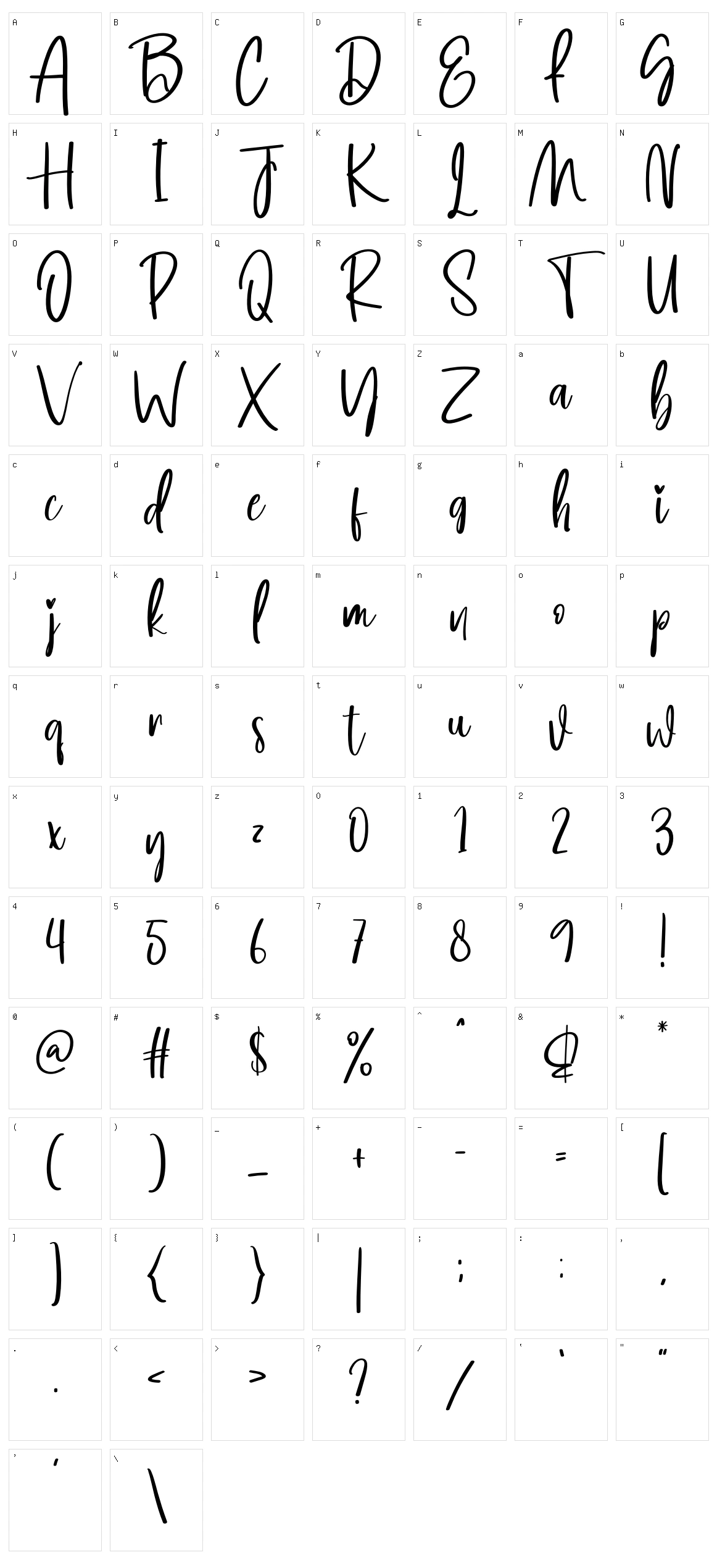 Merry And Bright Character Set