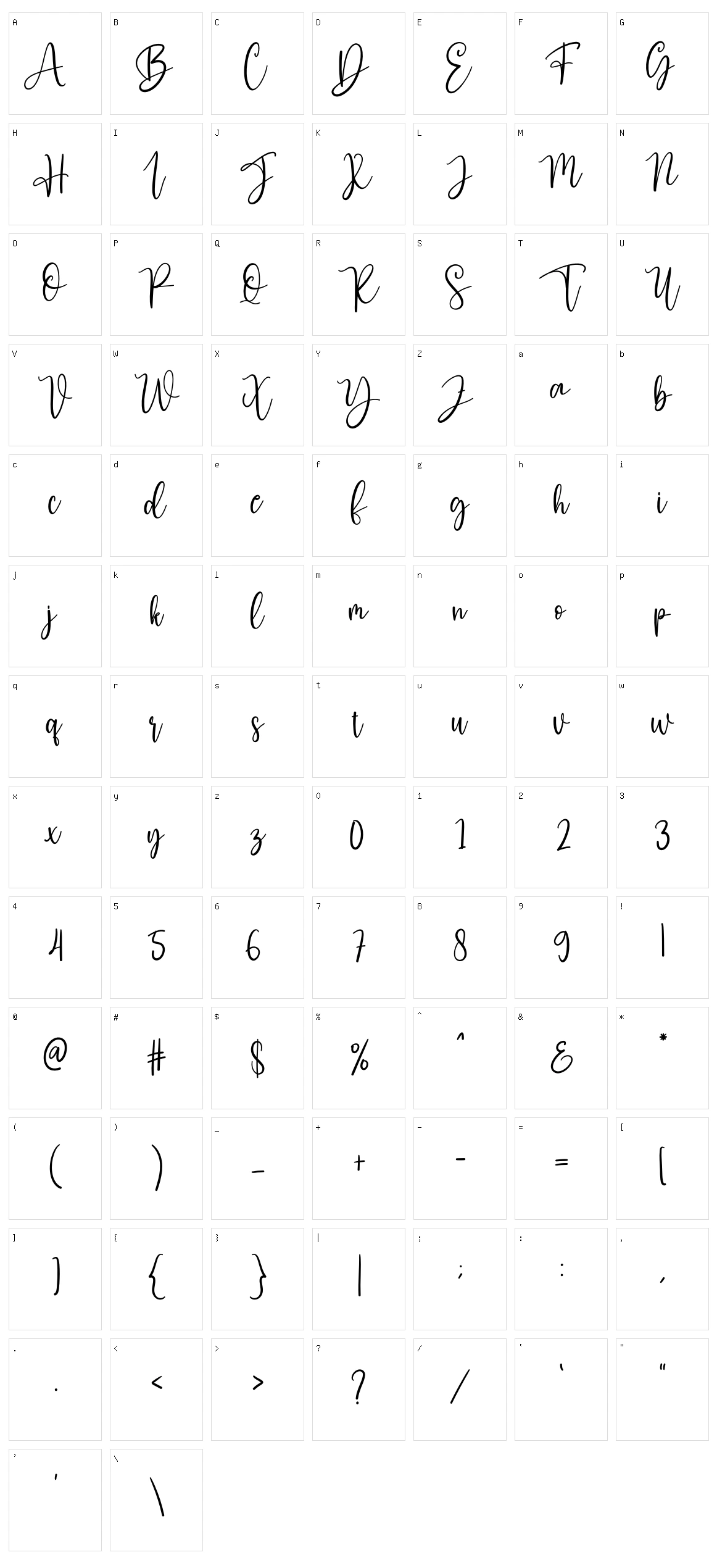 Merry Christmas Character Set