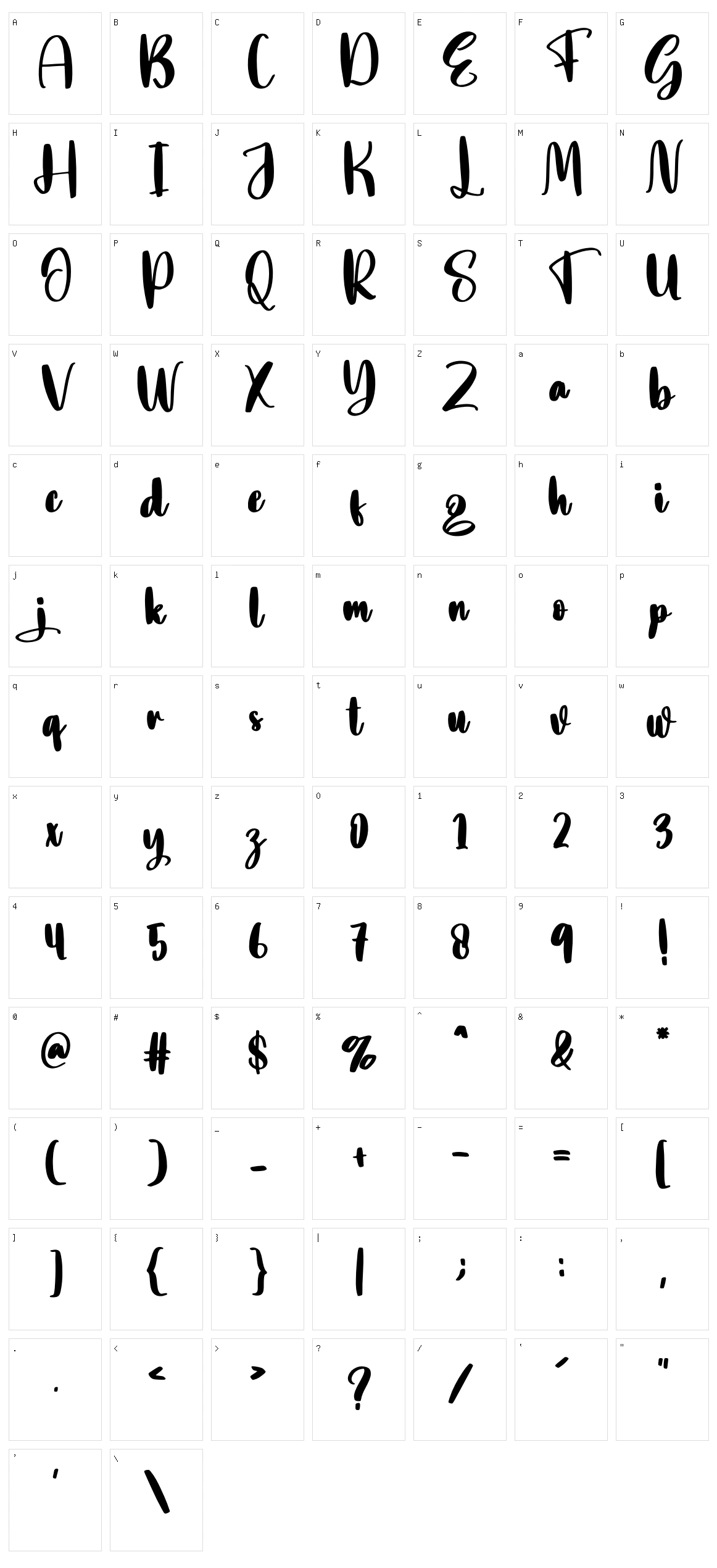 Might Character Set