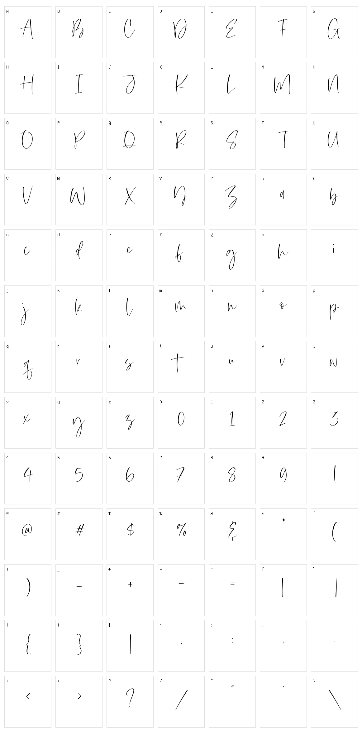 Mighty Beast Character Set