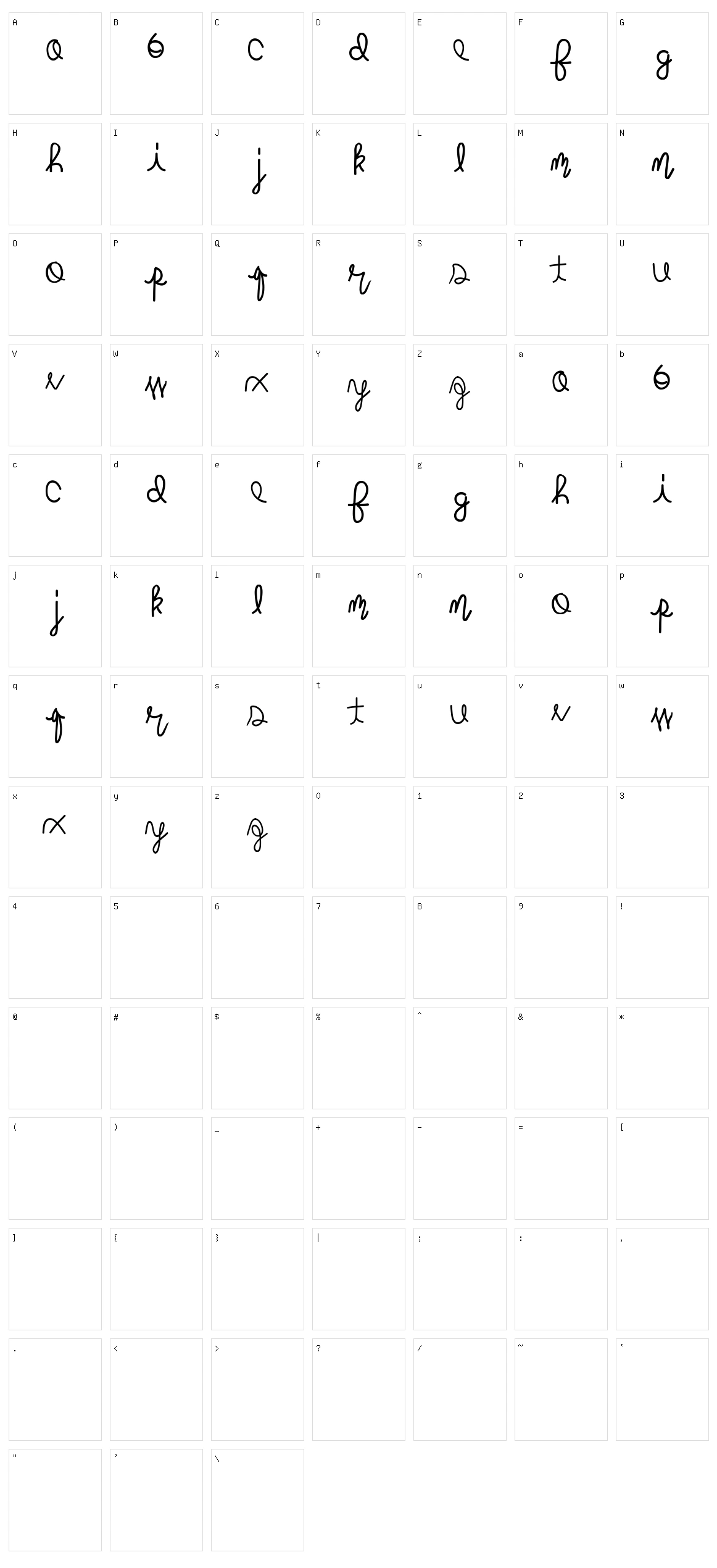 Mighty Roping Character Set