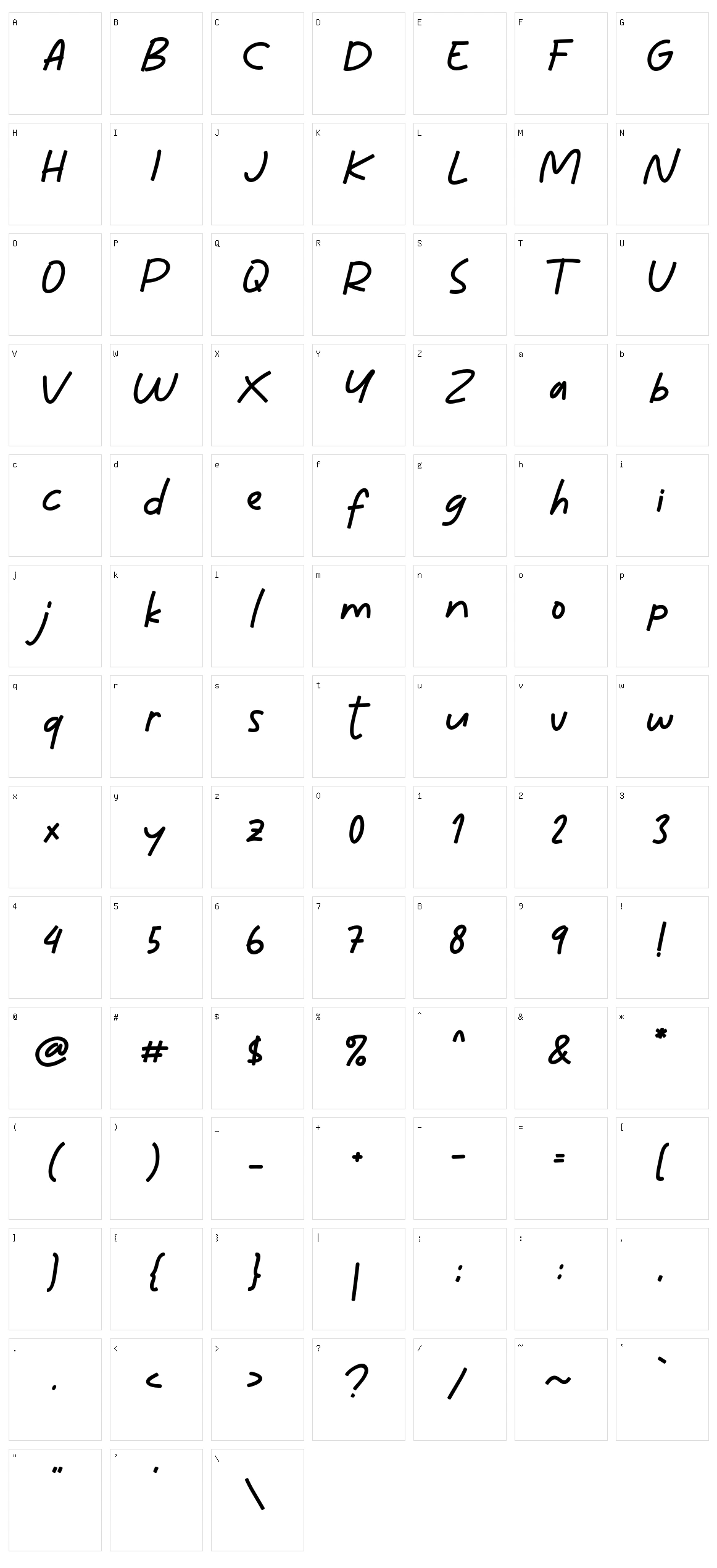 Mini Story Character Set