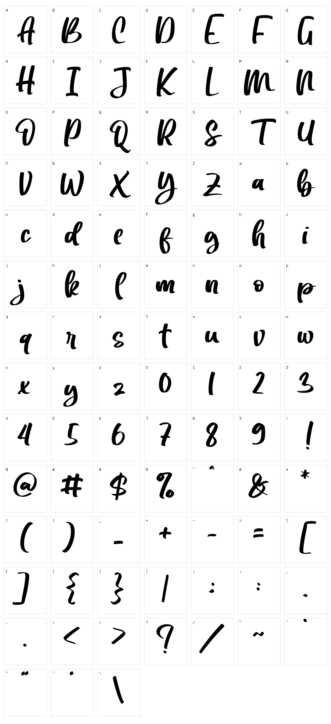 Mollen Crispy Character Set