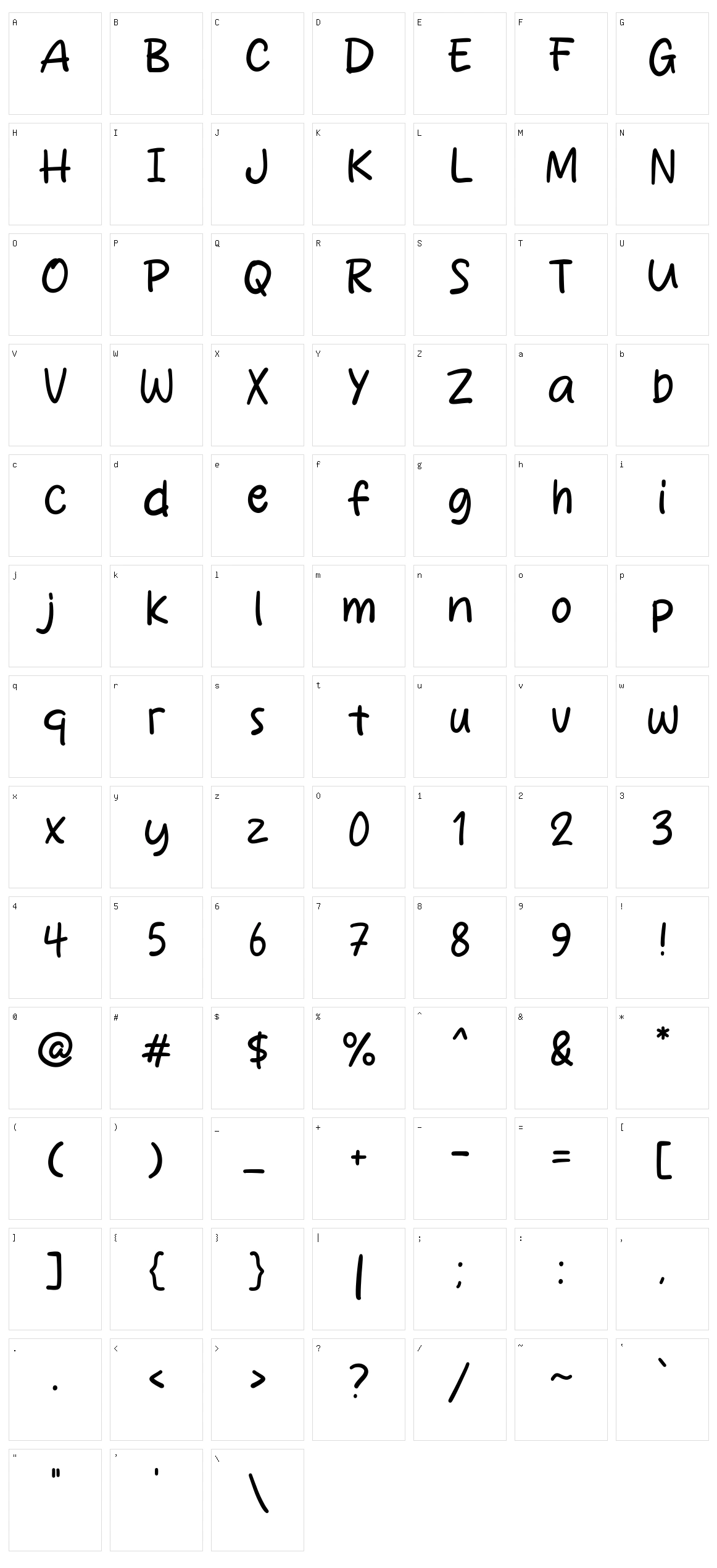 Monday Ramen Character Set