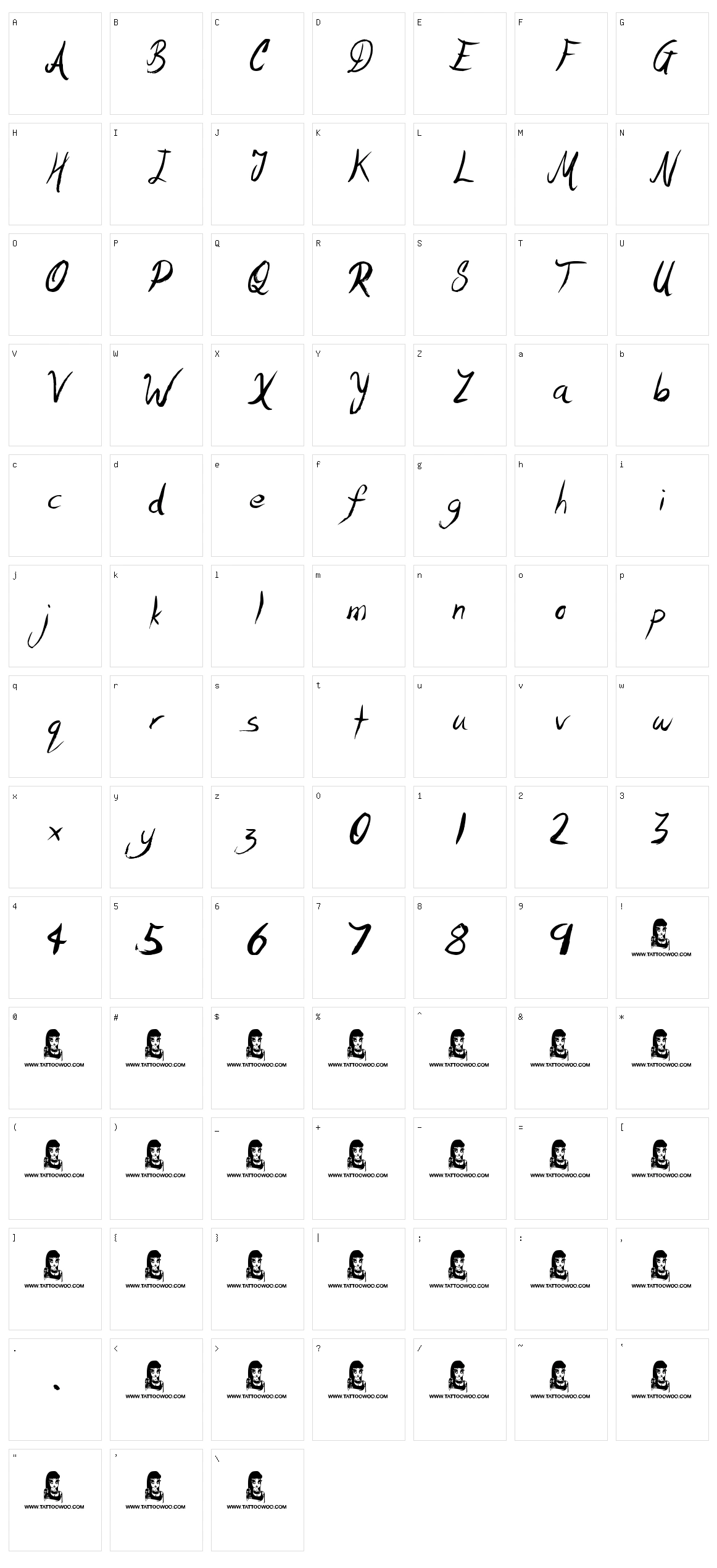 Motives Character Set