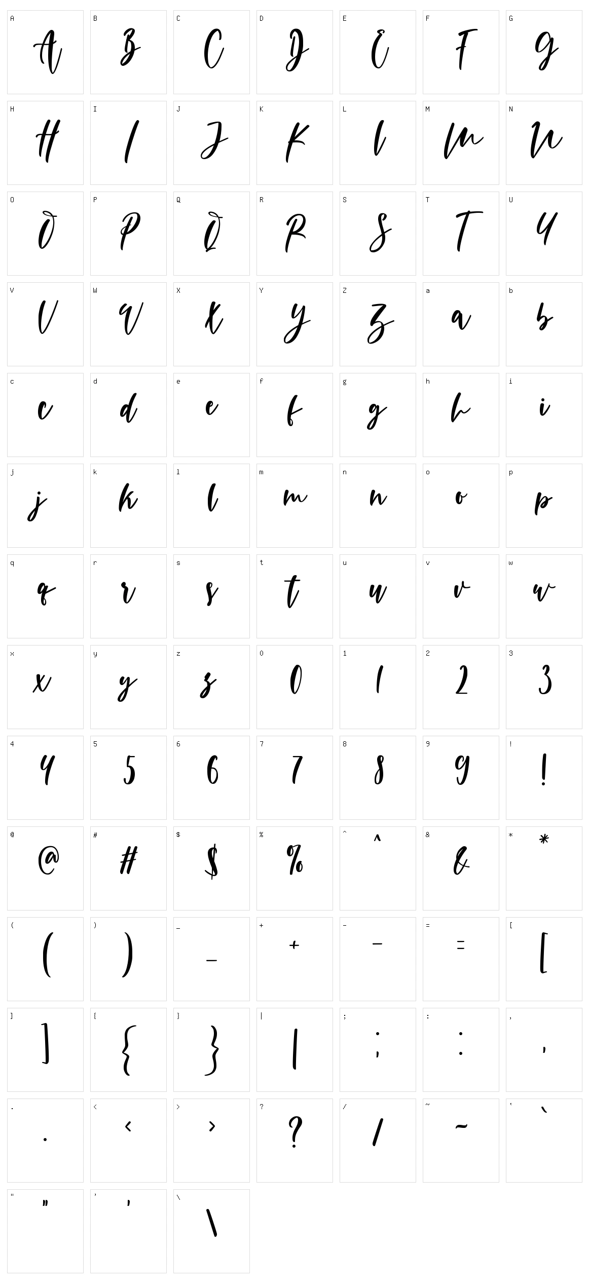 Mr Right Character Set
