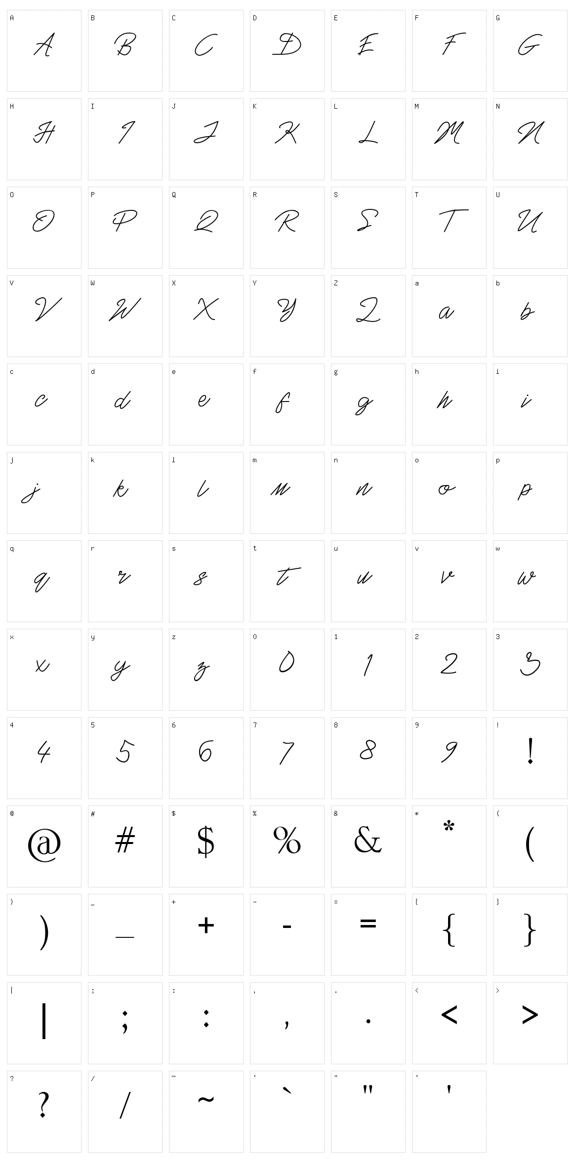 Netizen Character Set